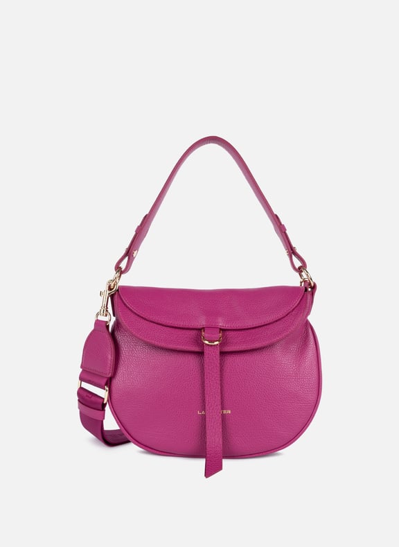 Sac besace - dune gaia Rose by LANCASTER LANCASTER Sac besace - dune gaia Rose