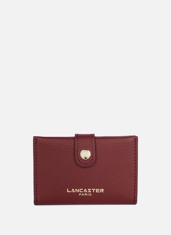 Porte-cartes - sierra pm Rouge by LANCASTER LANCASTER Porte-cartes - sierra pm Rouge