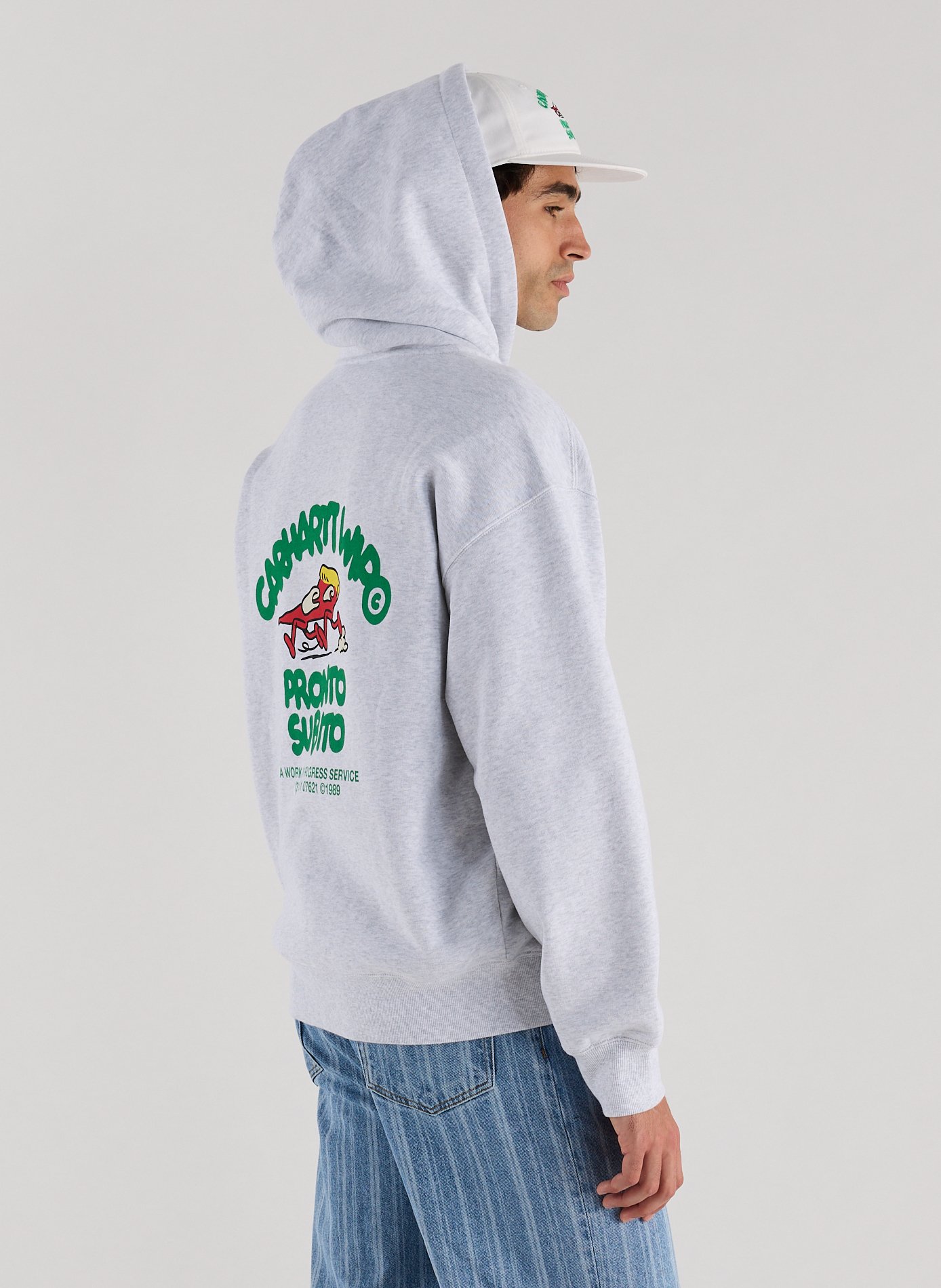 Hoodie à capuche Pronto CARHARTT WIP Gris