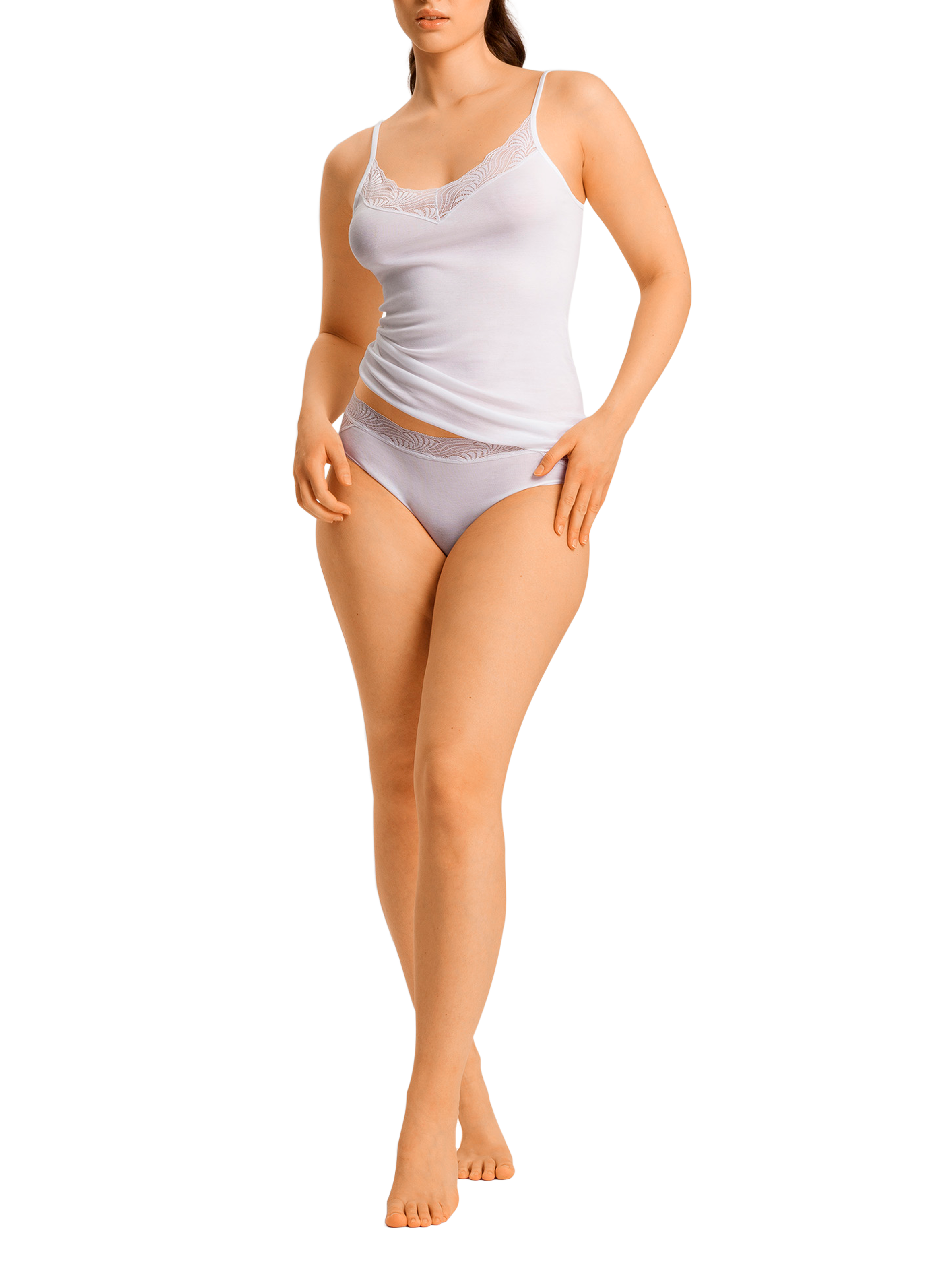 Culotte en coton HANRO Blanc