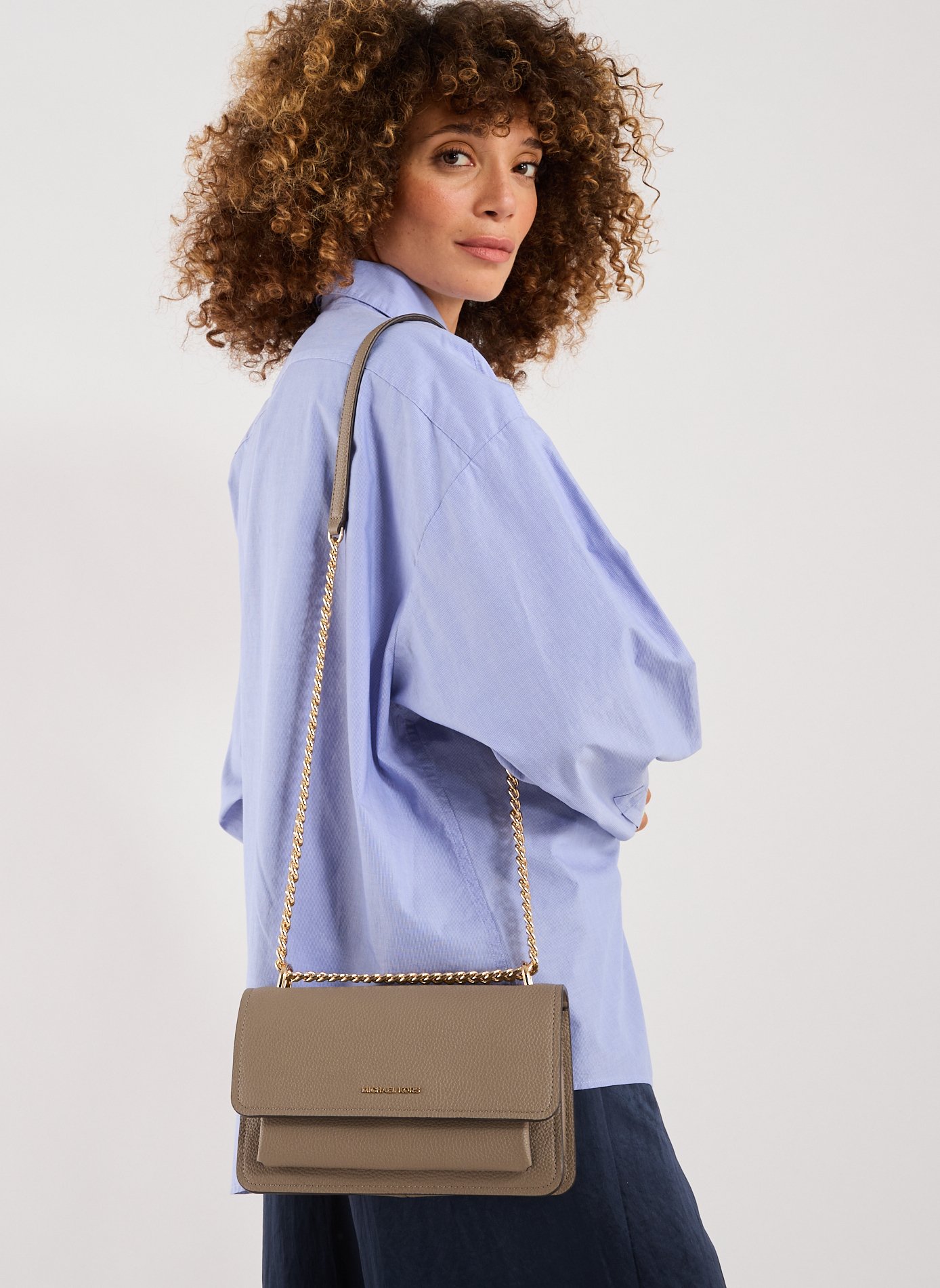 Claire shoulder bag MICHAEL KORS Beige