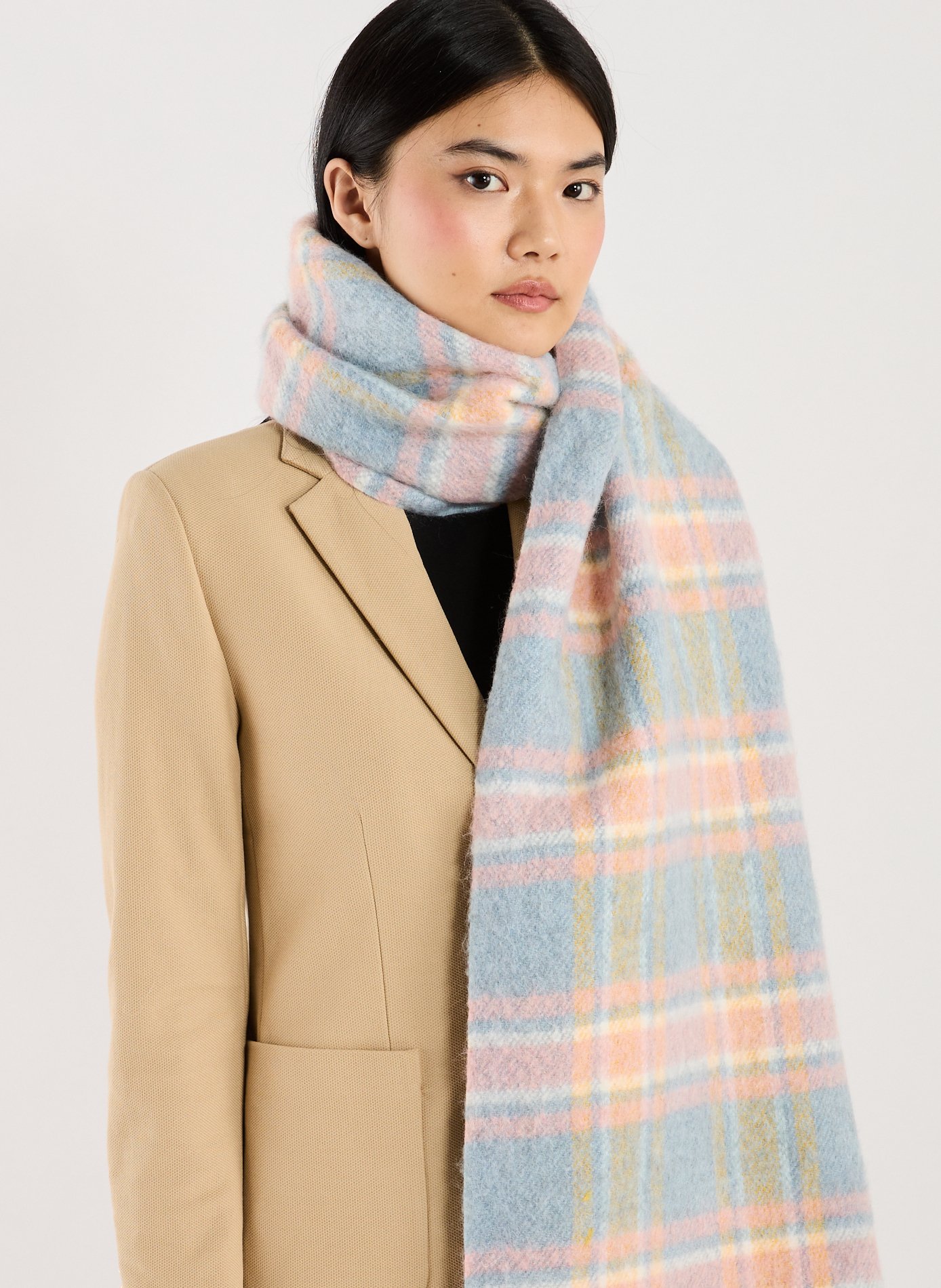 Echarpe à carreaux Eole AU PRINTEMPS PARIS Multicolore