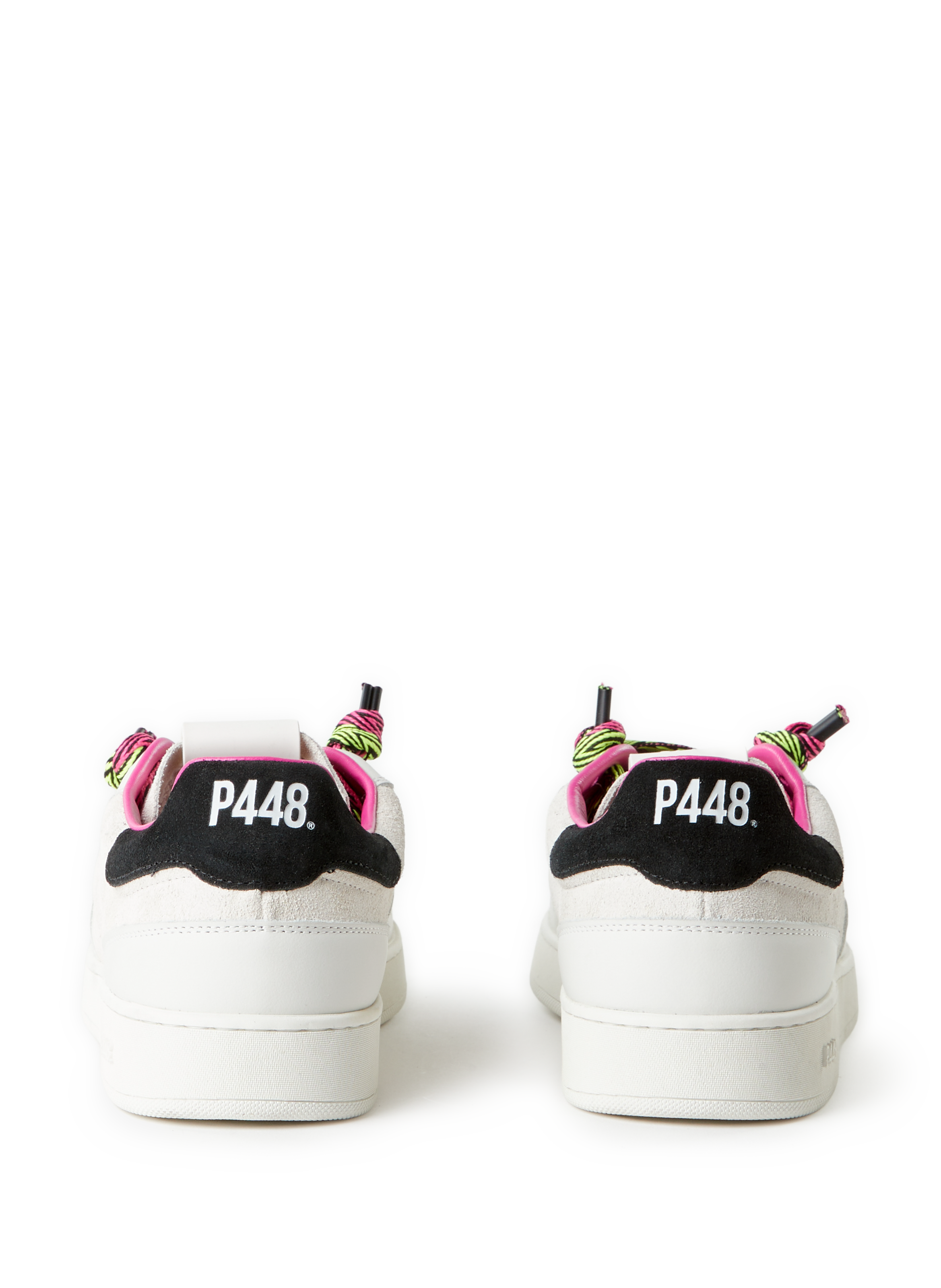 Bi-material sneakers P448 Multicolour