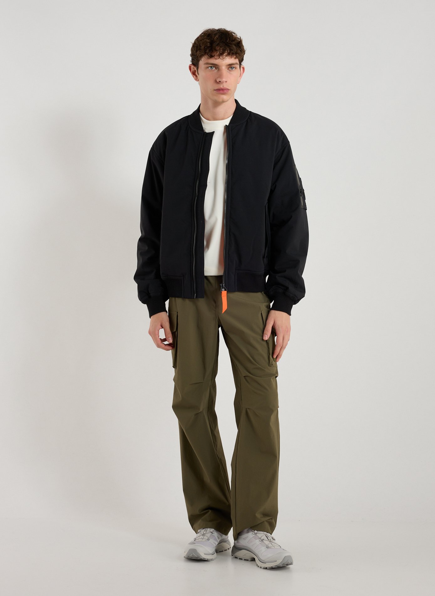 Blouson ample uni GERTRUDE ET GASTON Noir