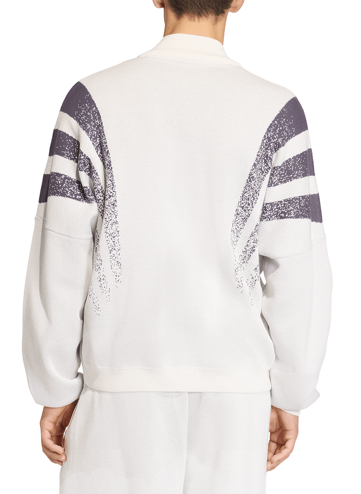High-neck tracksuit jacket ADIDAS White