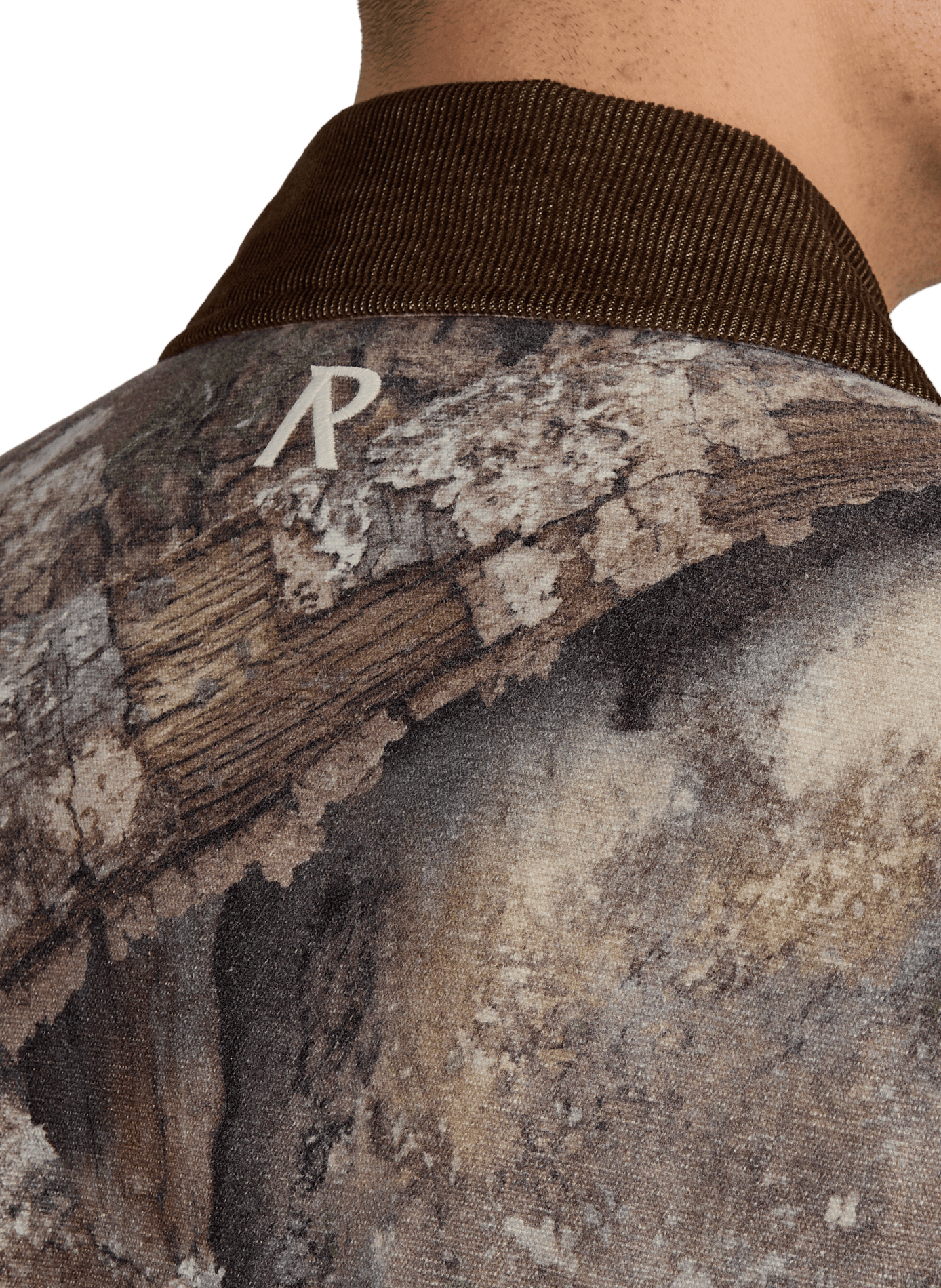 Veste camionneur imprimée camouflage en coton REPRESENT Multicolore