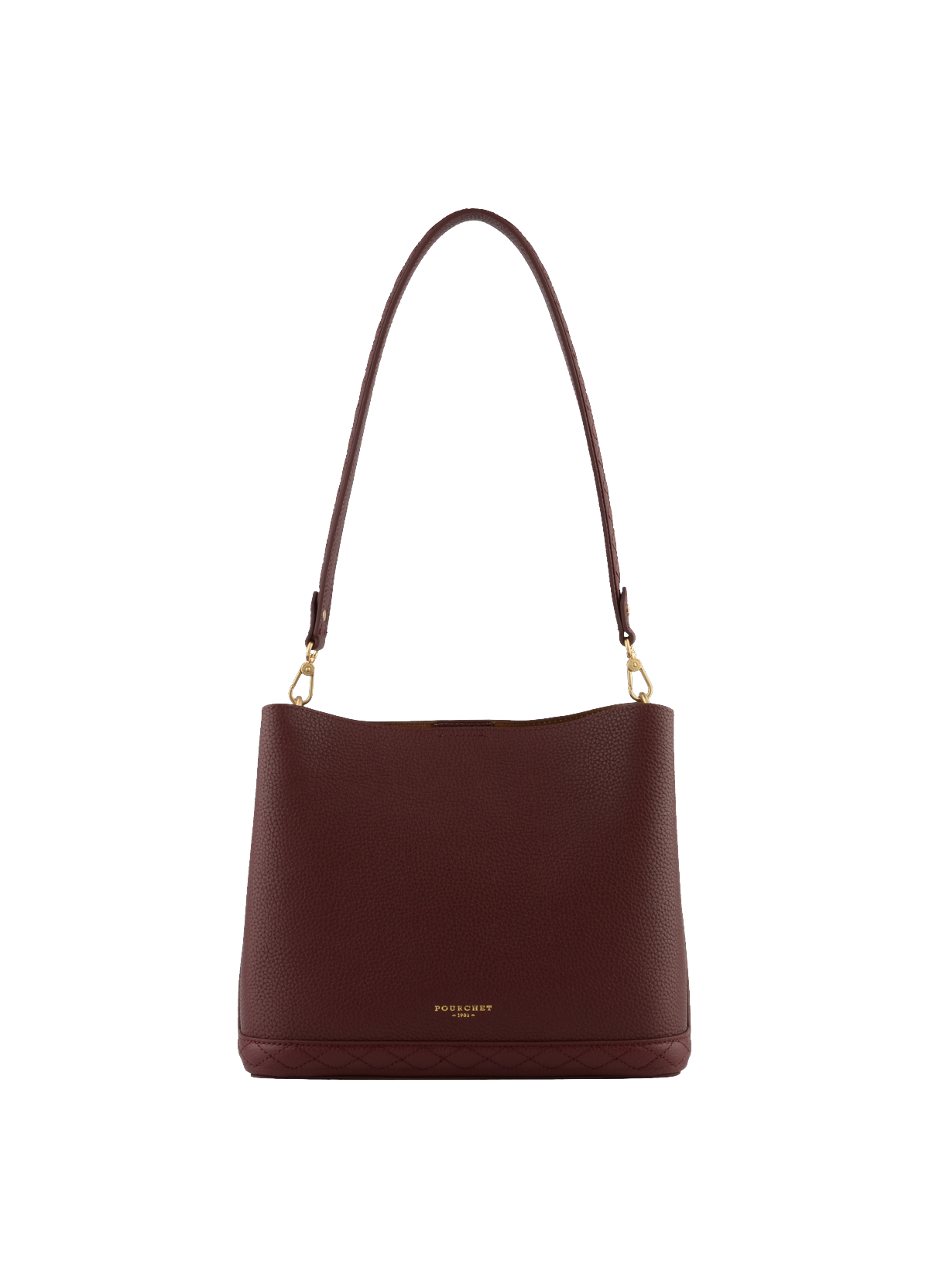 Manhattan | sac porté épaule gm POURCHET Rouge