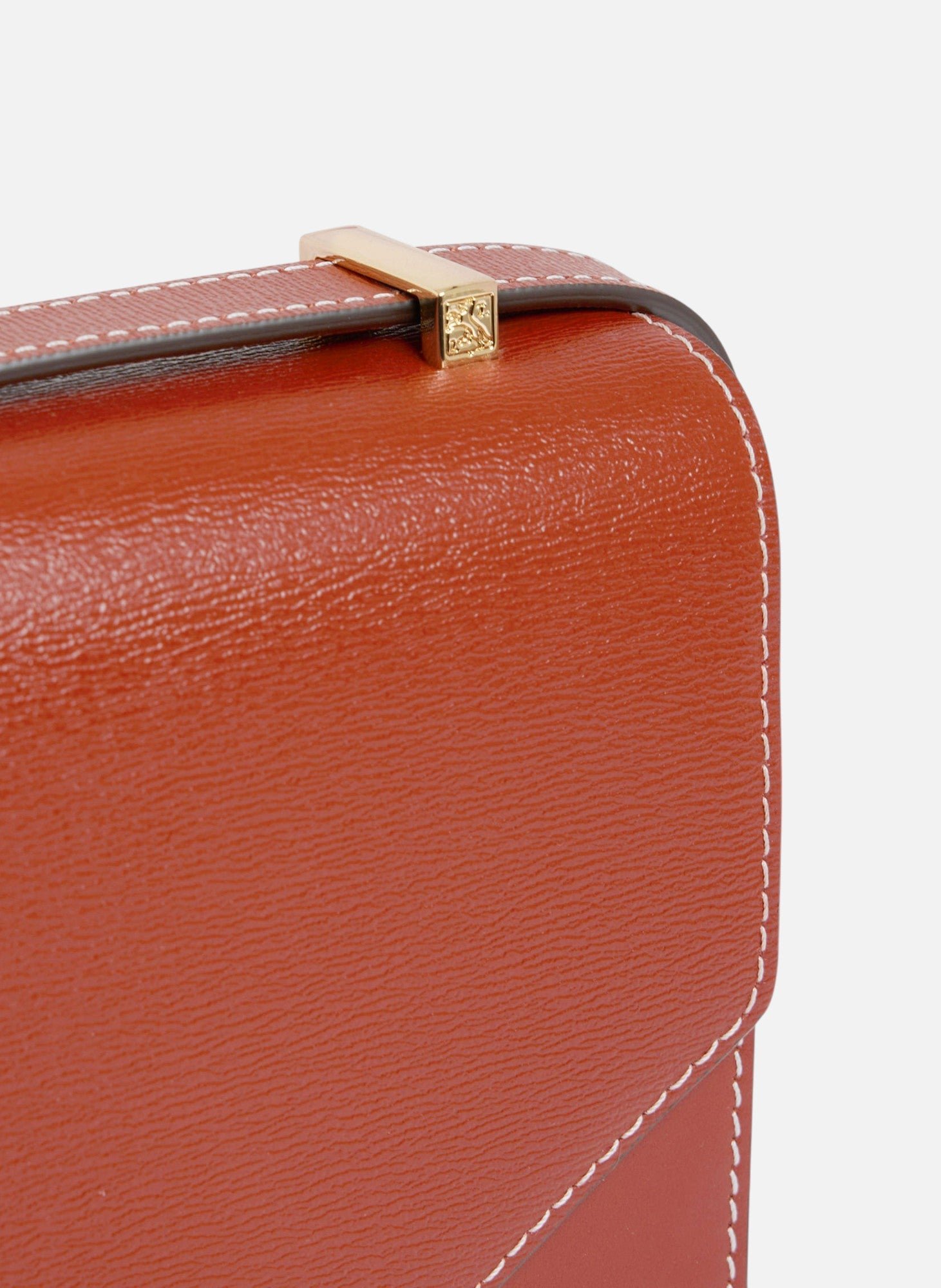 Petit sac bandoulière naya en cuir liégé LE TANNEUR Marron