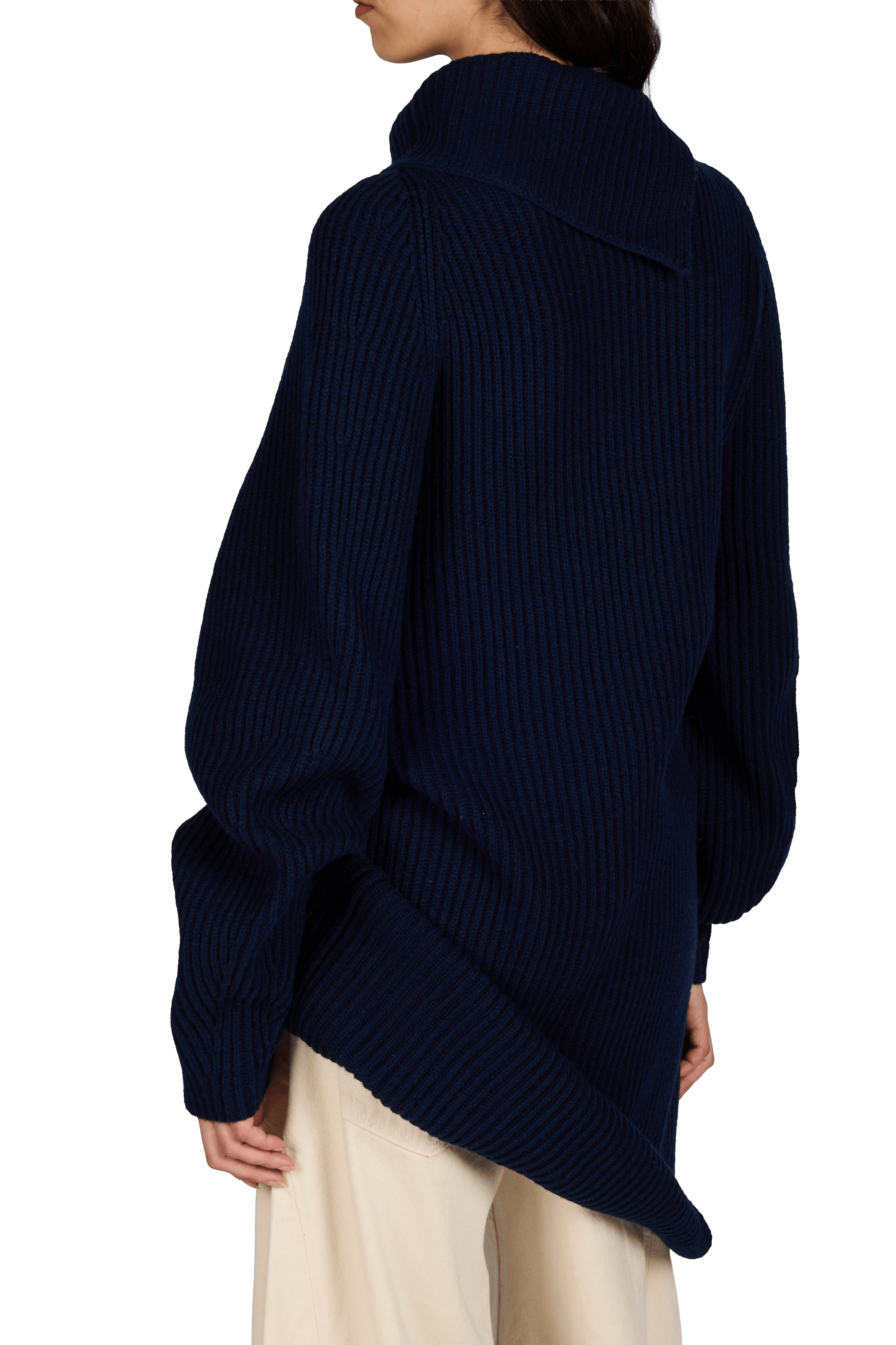 Pull ample en laine A.W.A.K.E. MODE Bleu