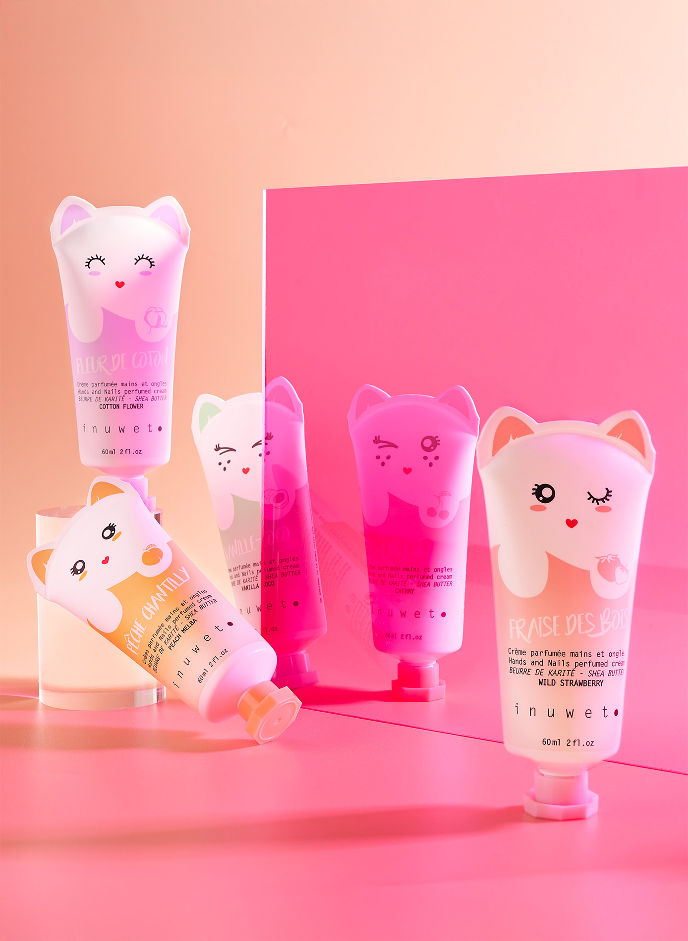 Crème main - Fraise INUWET No color