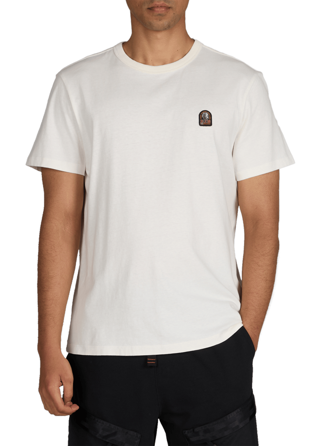 Round-neck cotton Elio T-shirt PARAJUMPERS White