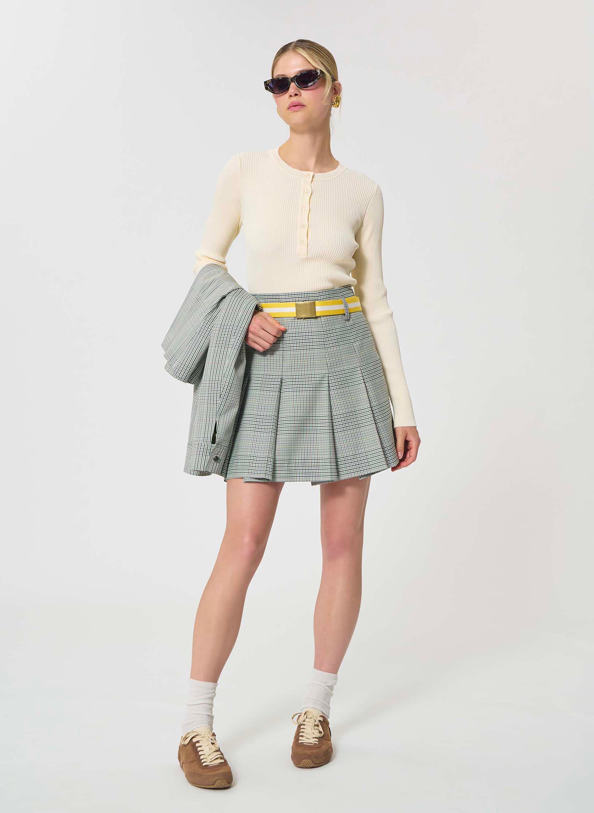 Pull paulie TARA JARMON Blanc