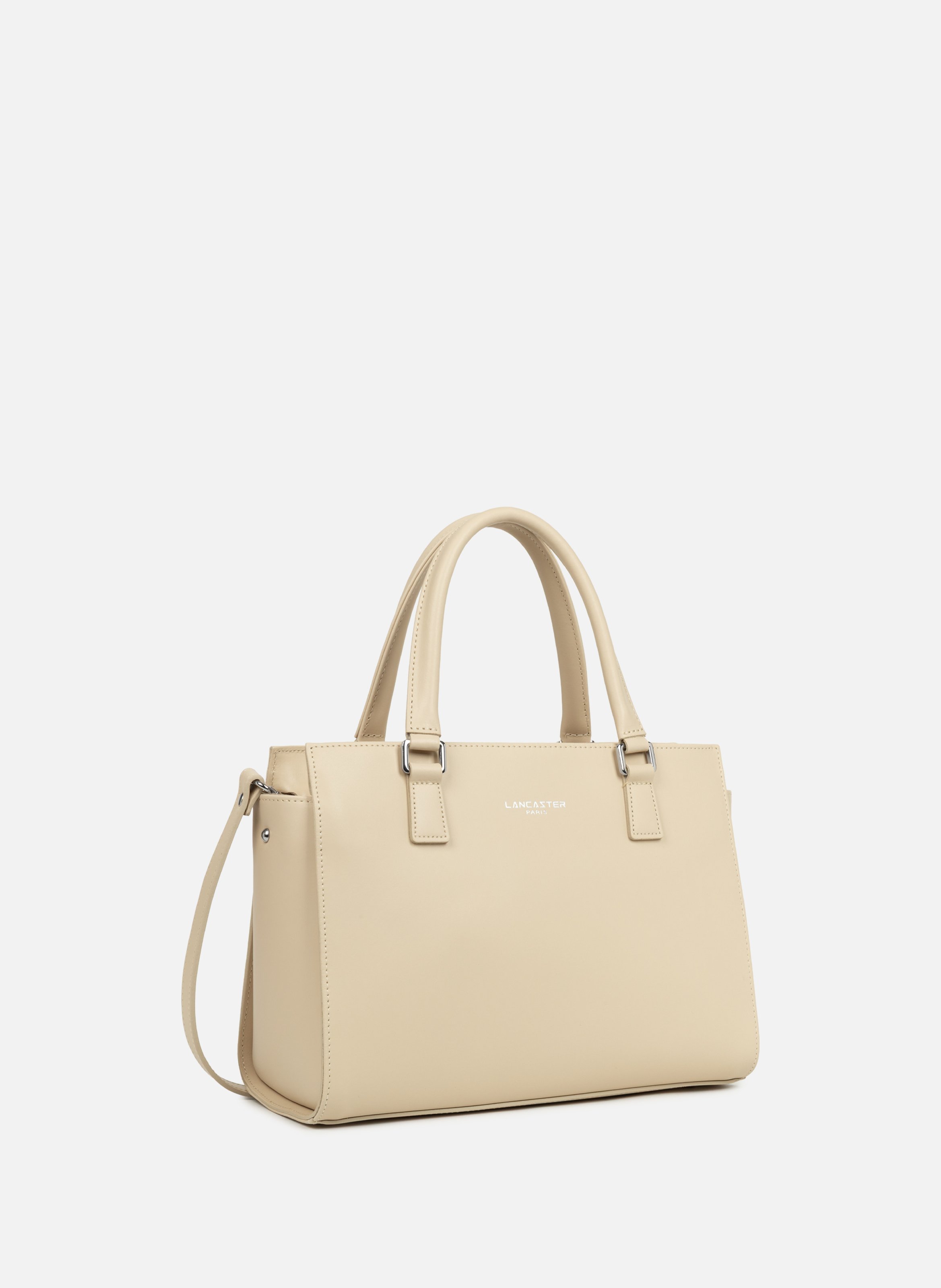M handbag - smooth LANCASTER Beige