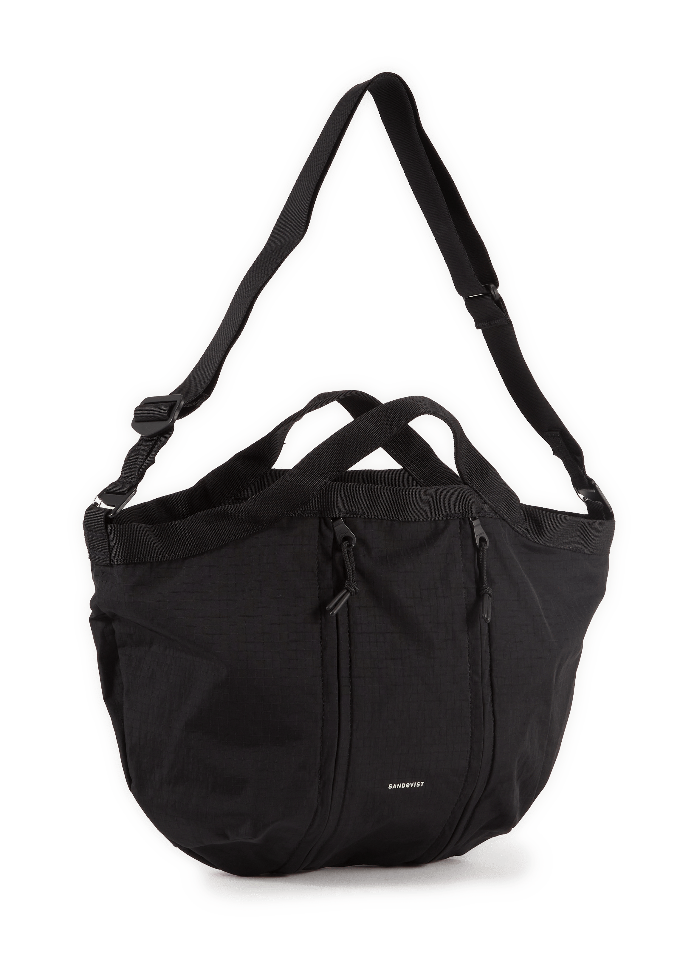 Uitbreidbare Grid Crossbody-tas SANDQVIST Zwart