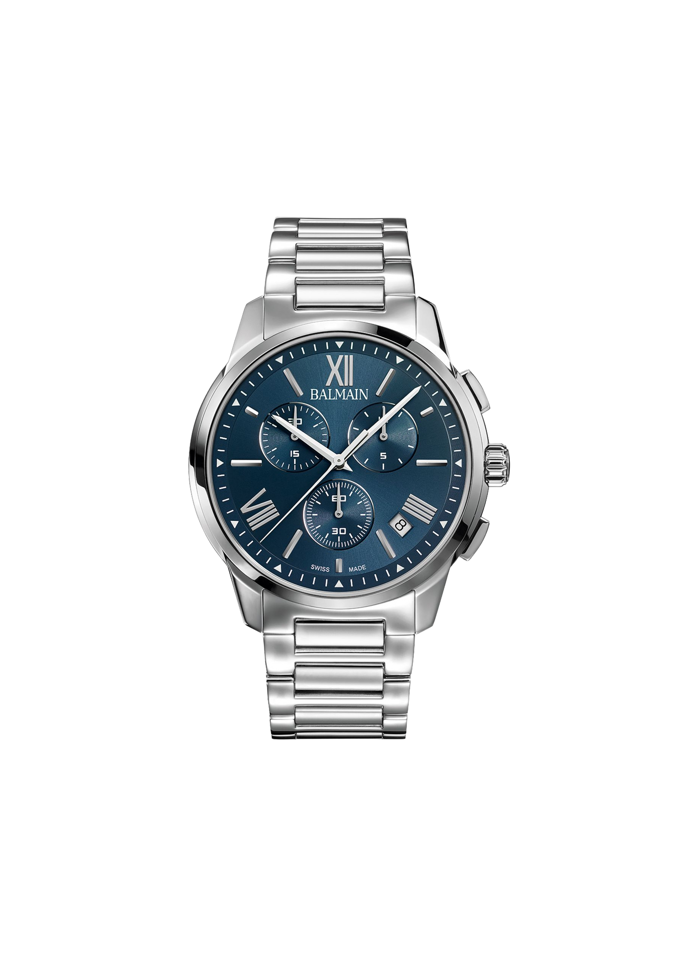Montre quartz Madrigal en acier inoxydable BALMAIN WATCHES Bleu