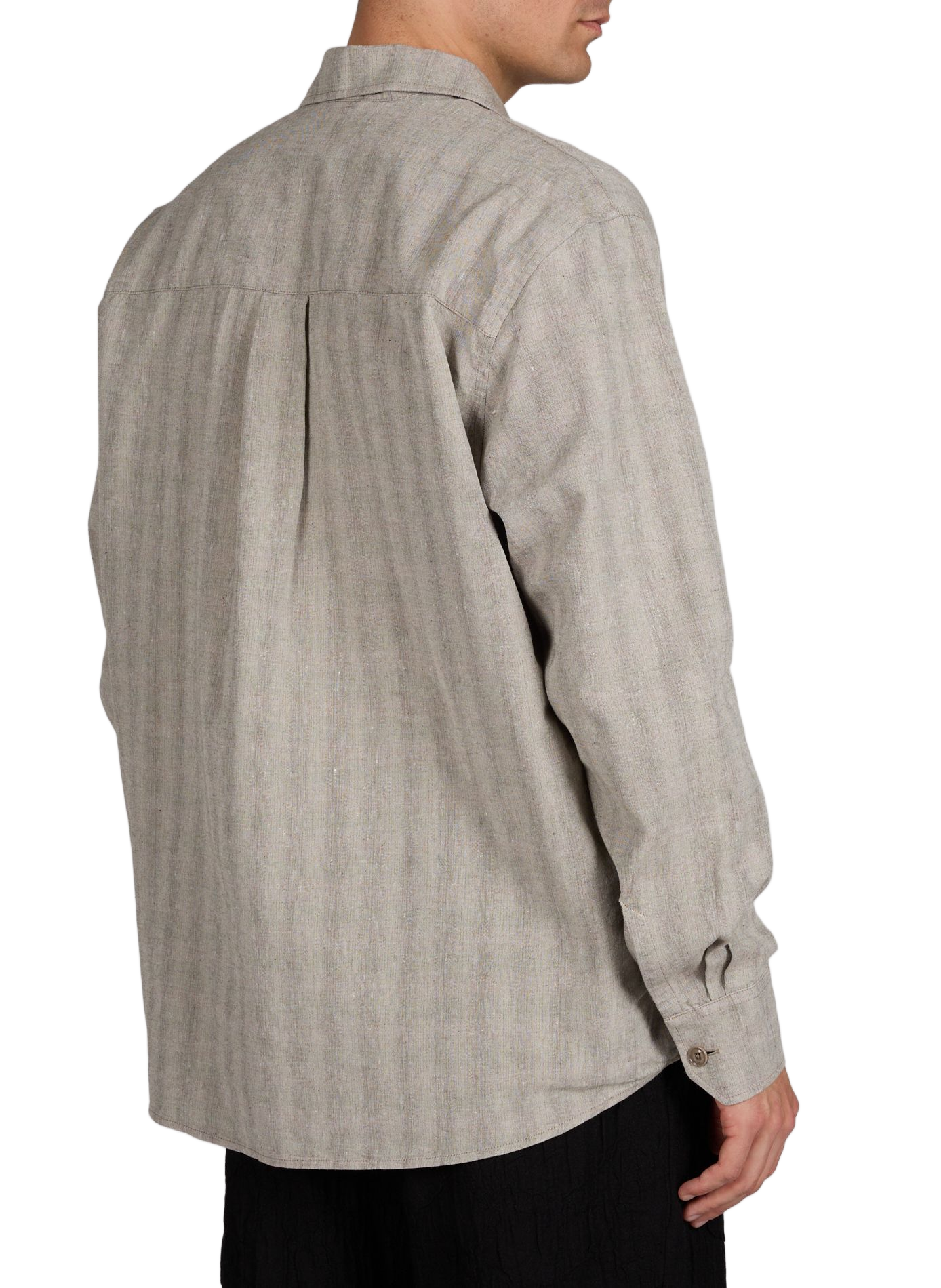 Chemise en coton et lin  OUR LEGACY Beige