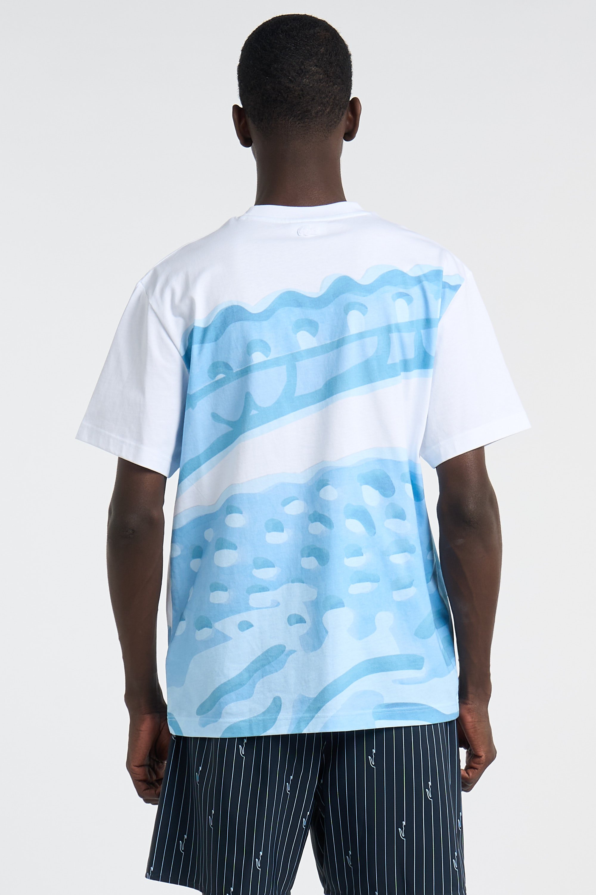 T-shirt tee-shirt LACOSTE Blanc
