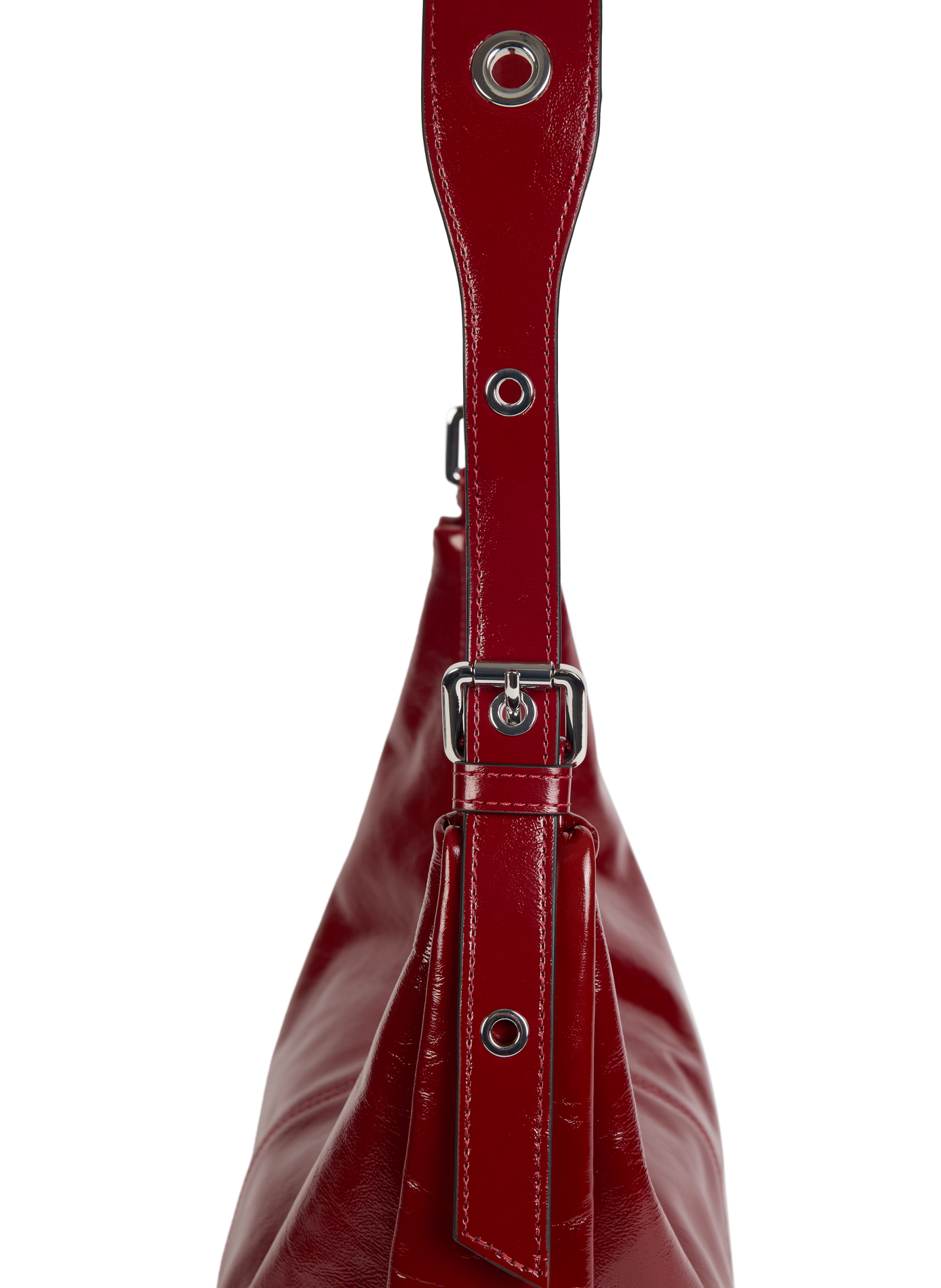 Sac porté épaule Tina en cuir NAT & NIN Rouge