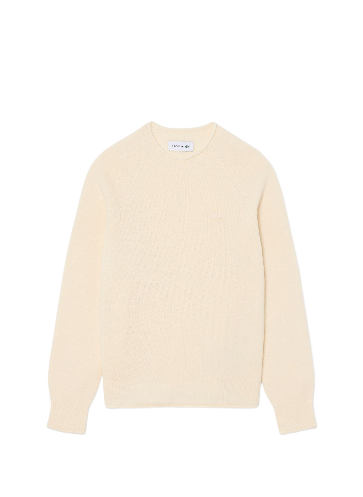 Pull en laine LACOSTE Beige
