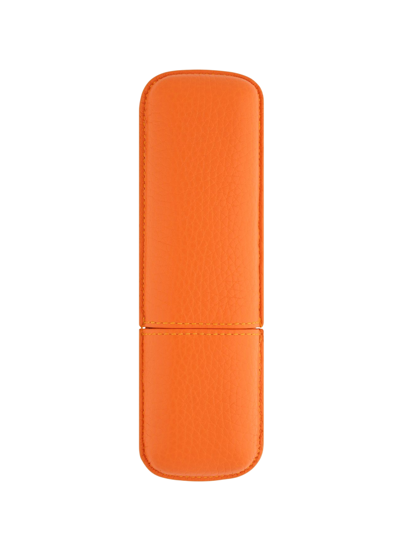 Leather 2 pen case S.T. DUPONT Orange