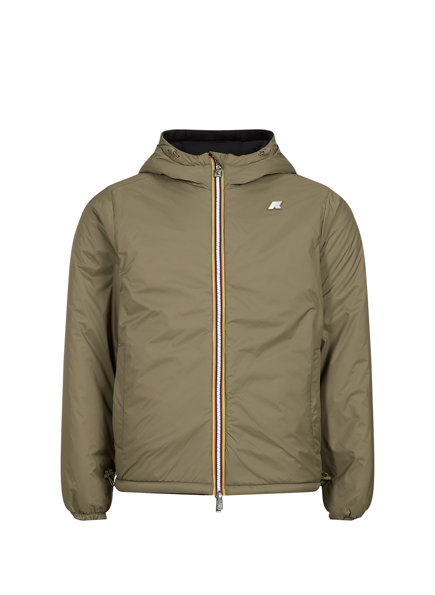 Sweat col montant K-WAY Kaki