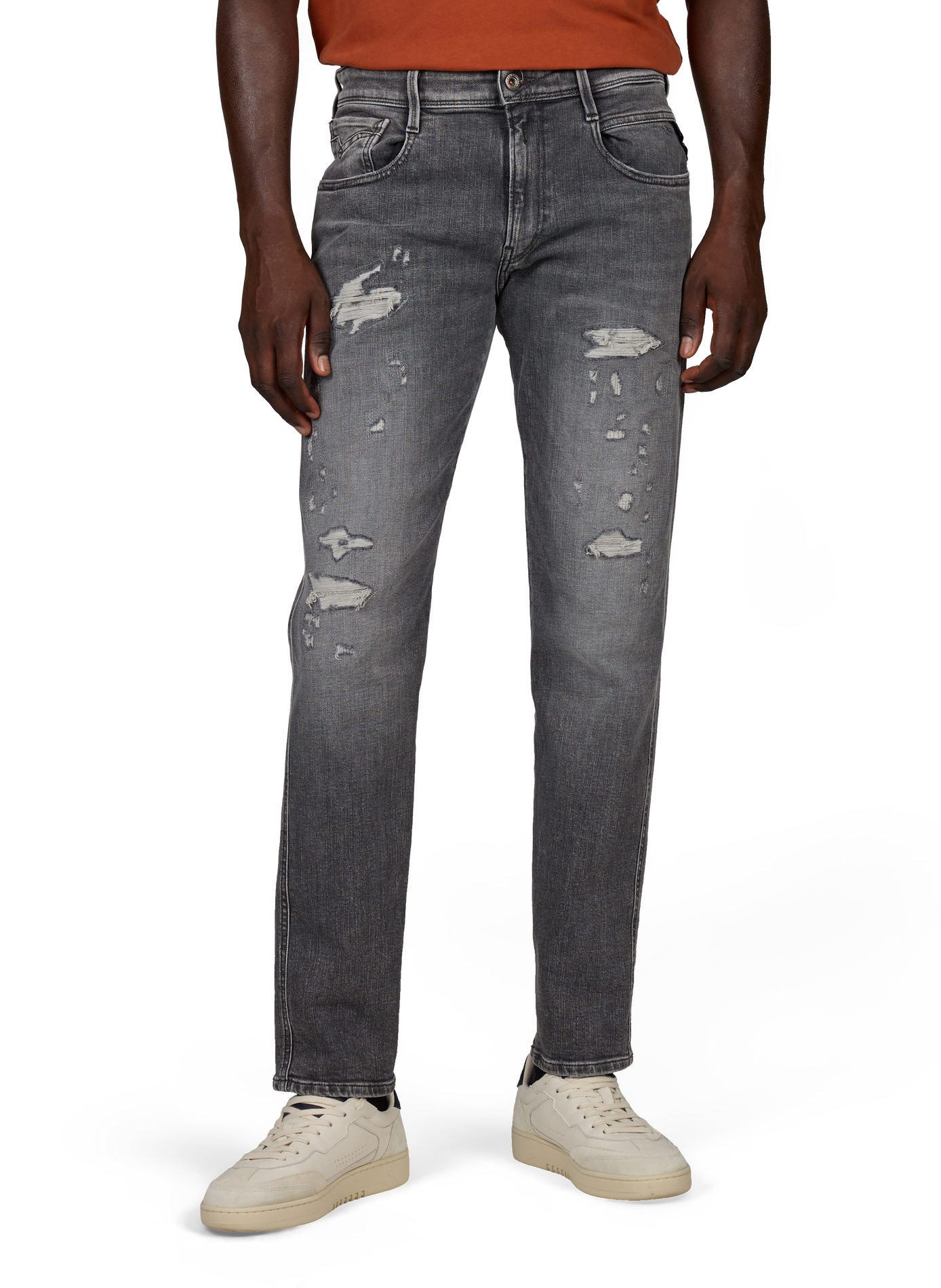 Jean slim REPLAY Gris
