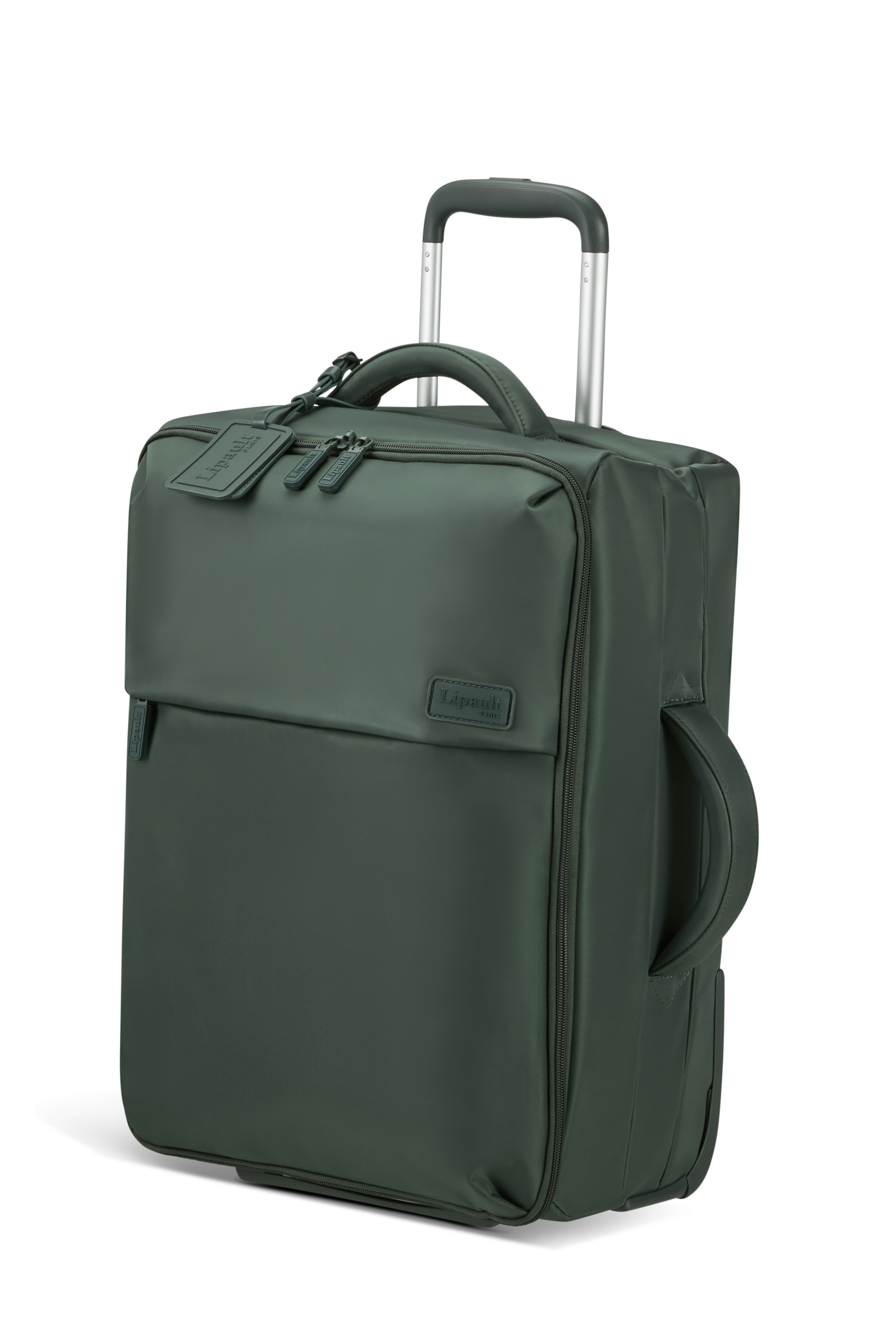 Foldable plume valise 2 roues taille s LIPAULT PARIS Kaki