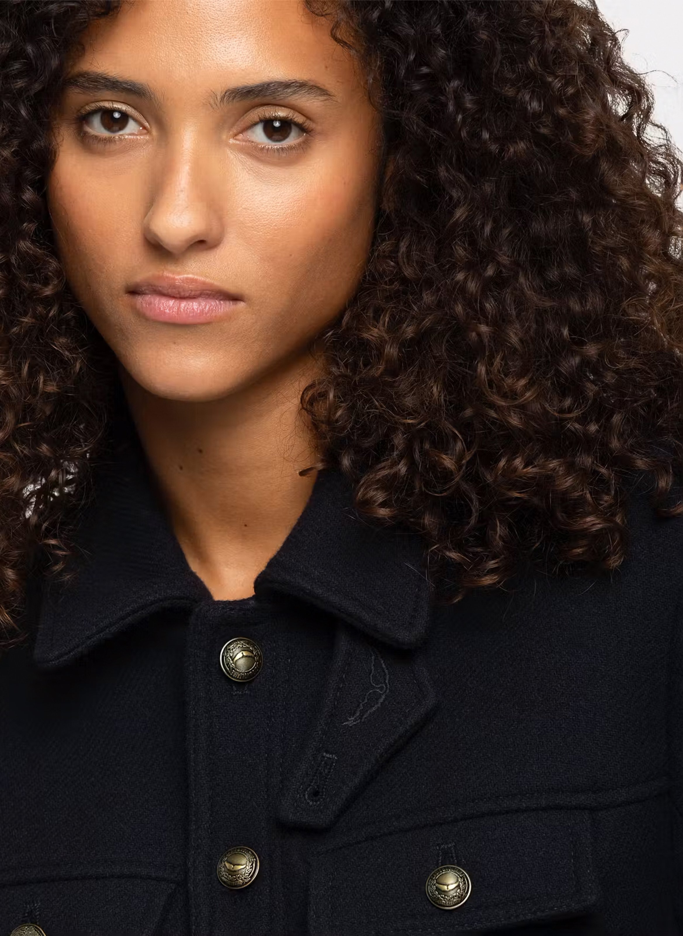 Veste col classique en laine mélangée veram ZADIG&VOLTAIRE Bleu