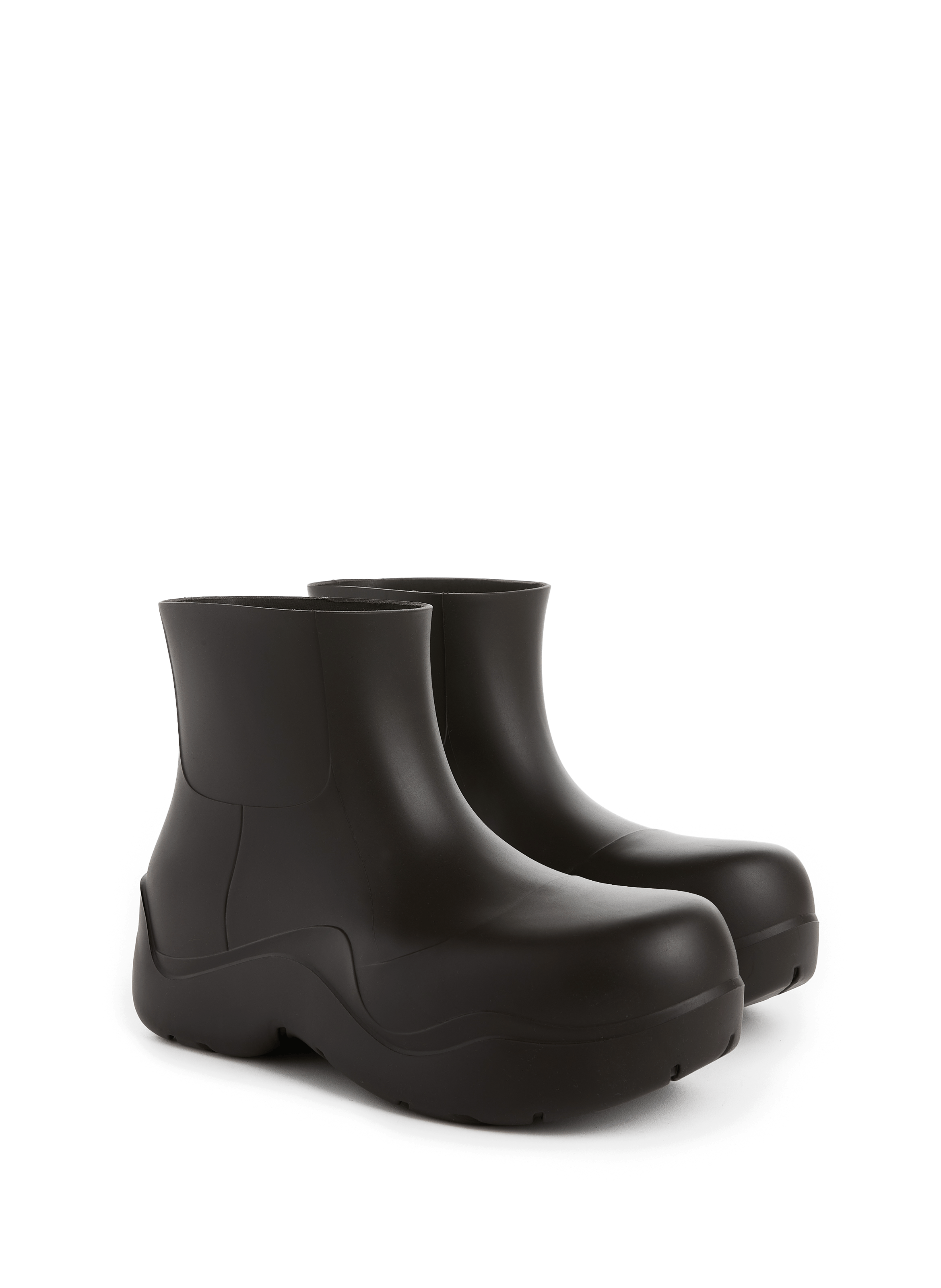 Bottines en gomme BOTTEGA VENETA Noir