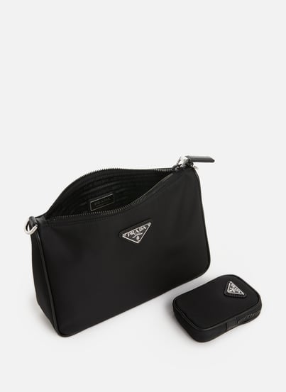 Sac porté en Re-Nylon et cuir Saffiano PRADA Sac porté en Re-Nylon et cuir Saffiano PRADA