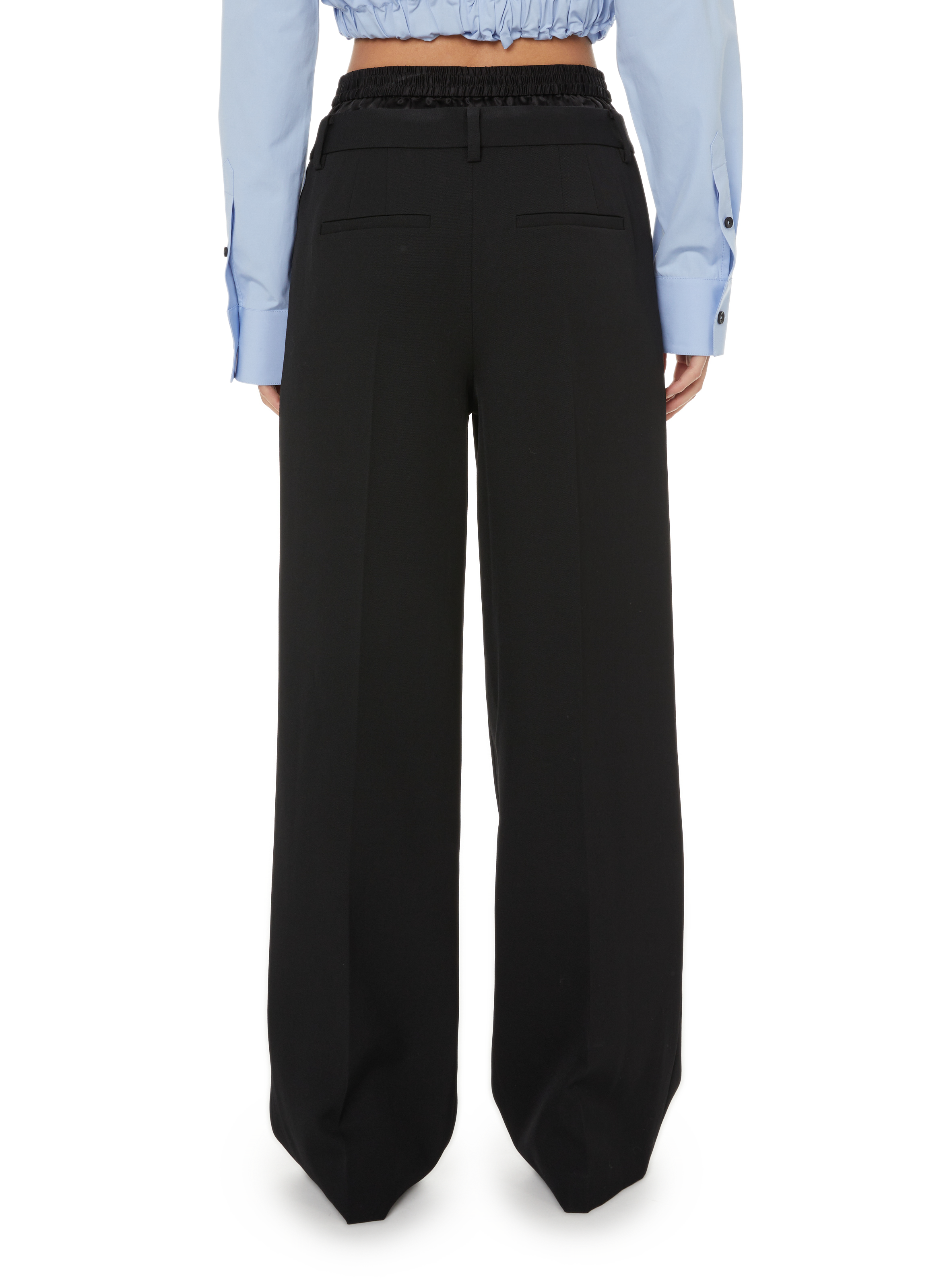 Pantalon en laine ALEXANDER WANG Noir