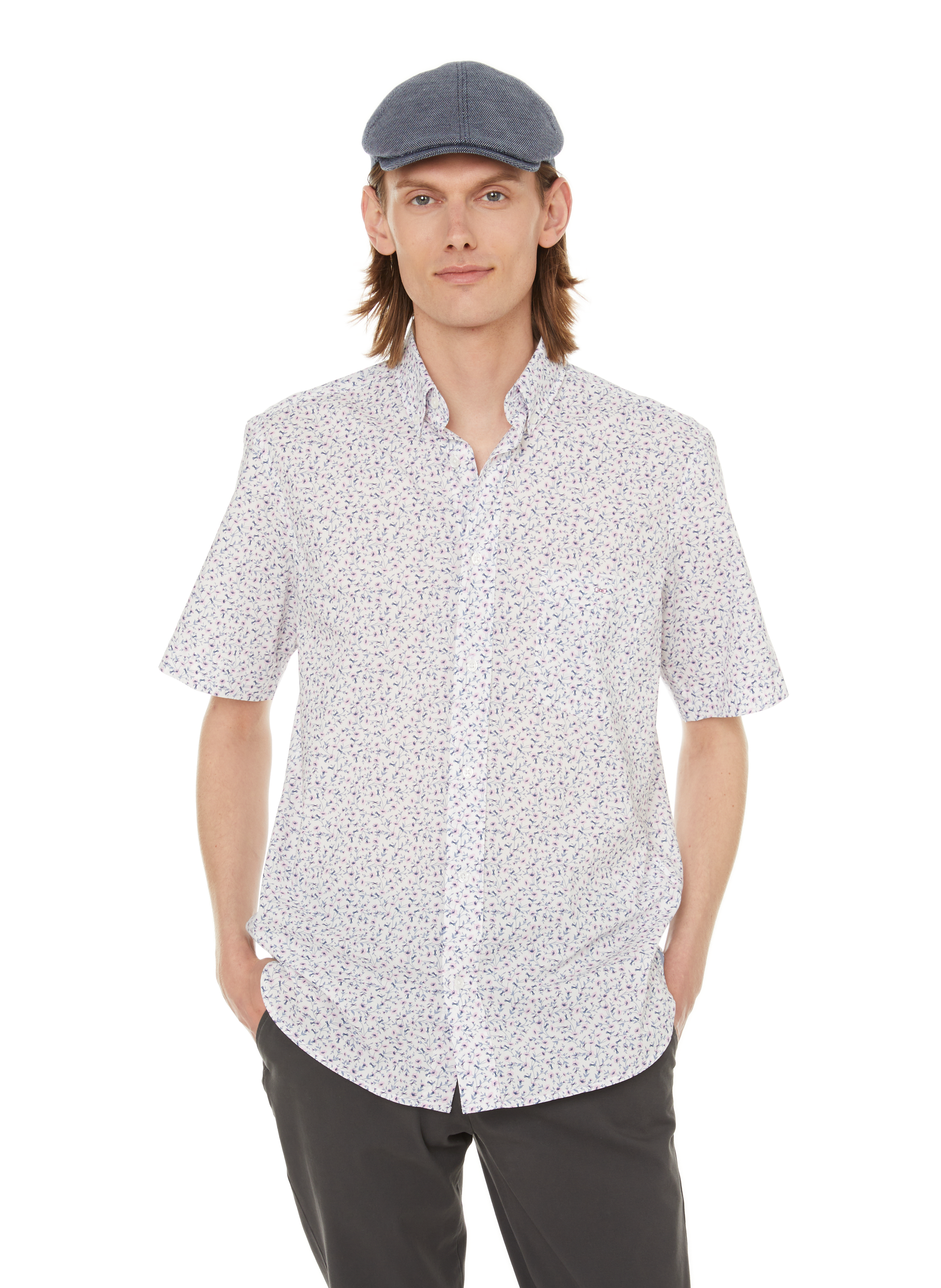 Beret en coton SAISON 1865 Bleu