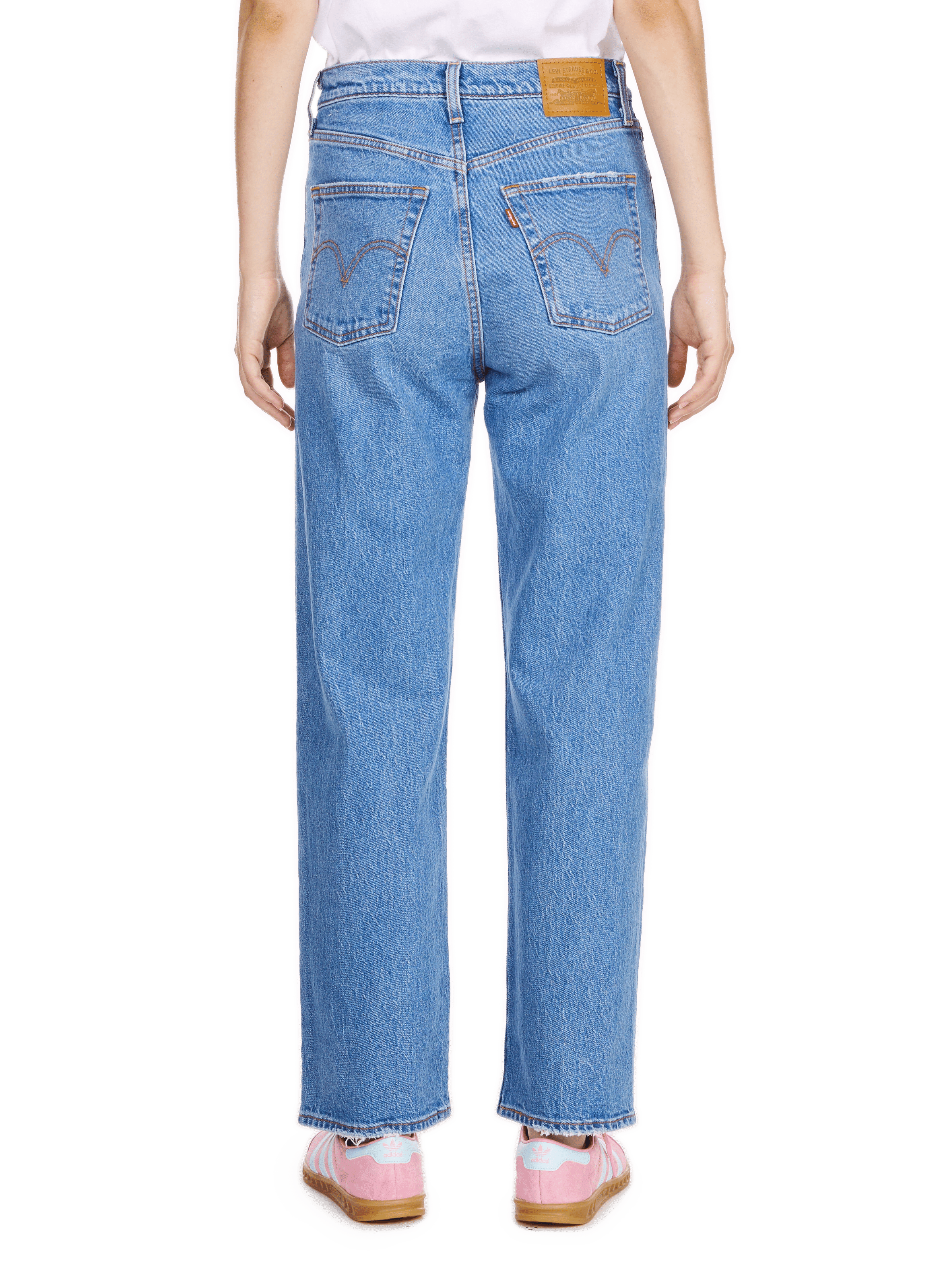 Sultan high-waisted straight jeans LEVI'S Blue