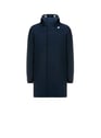 Parka mi-longue à capuche | Bleu by K-WAY K-WAY Parka mi-longue à capuche | Bleu