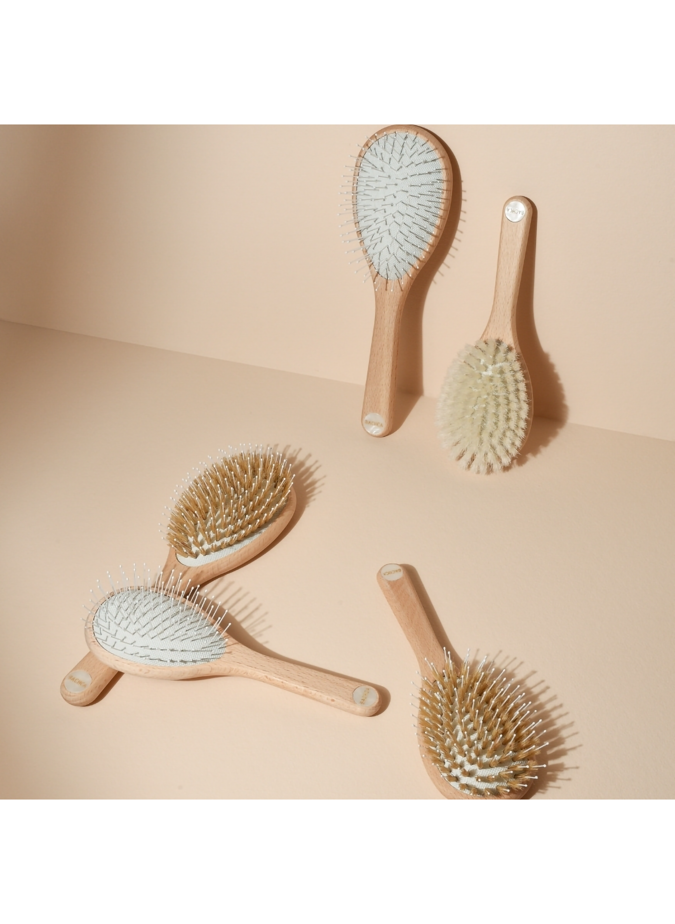 Brosse soin & brillance sanglier - Petit format BACHCA No color