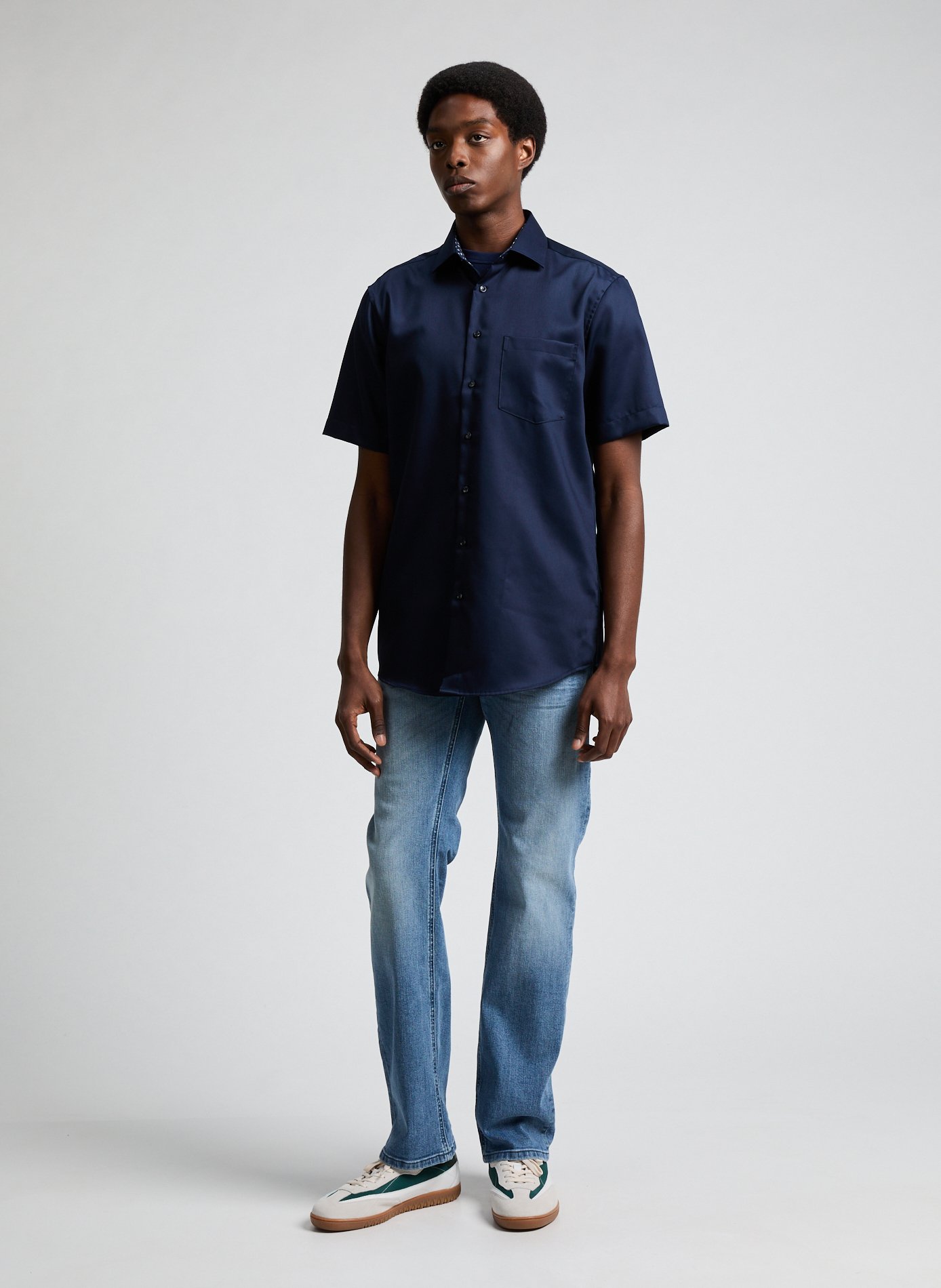  Cotton shirt SEIDENSTICKER Blue