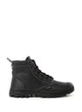 Bottines compensées en cuir | Noir by PALLADIUM PALLADIUM Bottines compensées en cuir | Noir