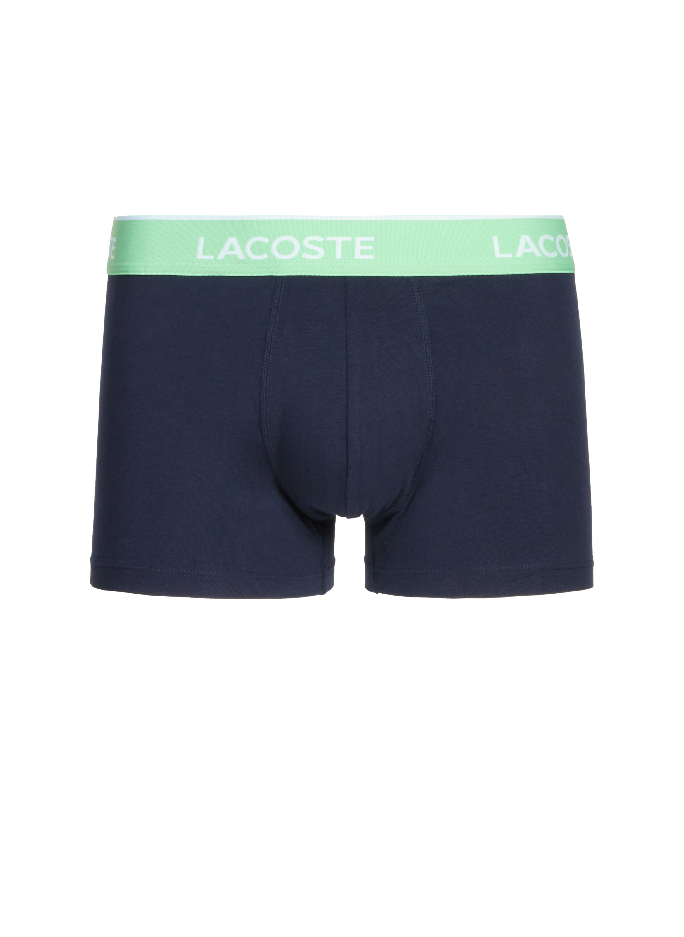 Set of 5 cotton boxers LACOSTE Blue