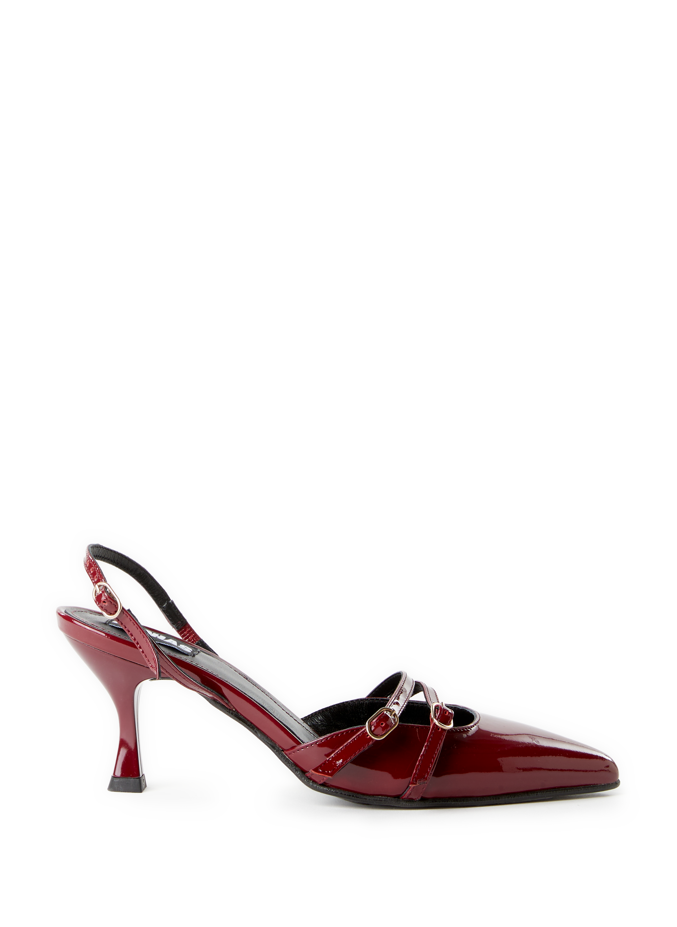ALOHAS Escarpins Joelle Onix en cuir verni Rouge
