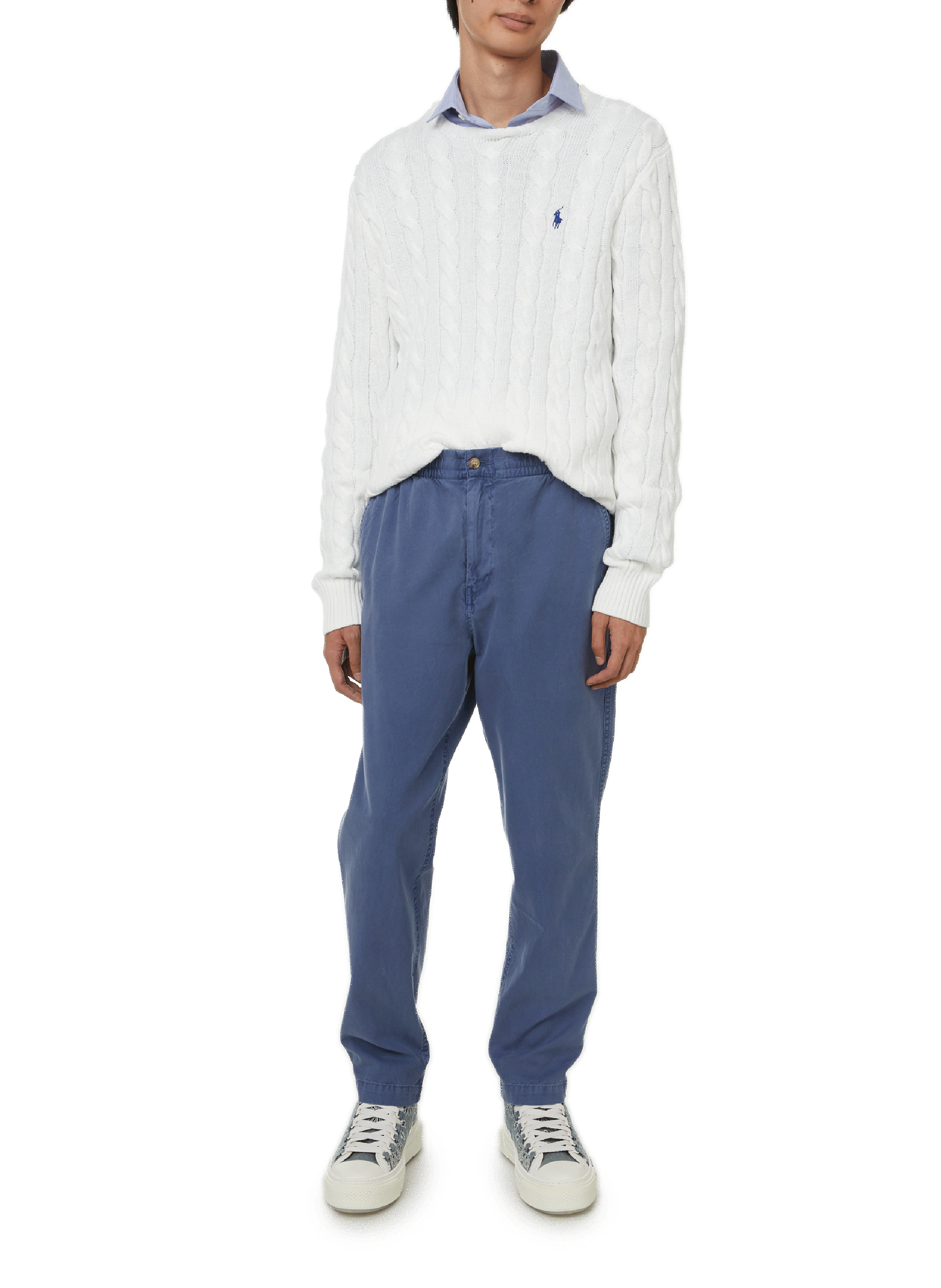 Cable knit jumper POLO RALPH LAUREN White