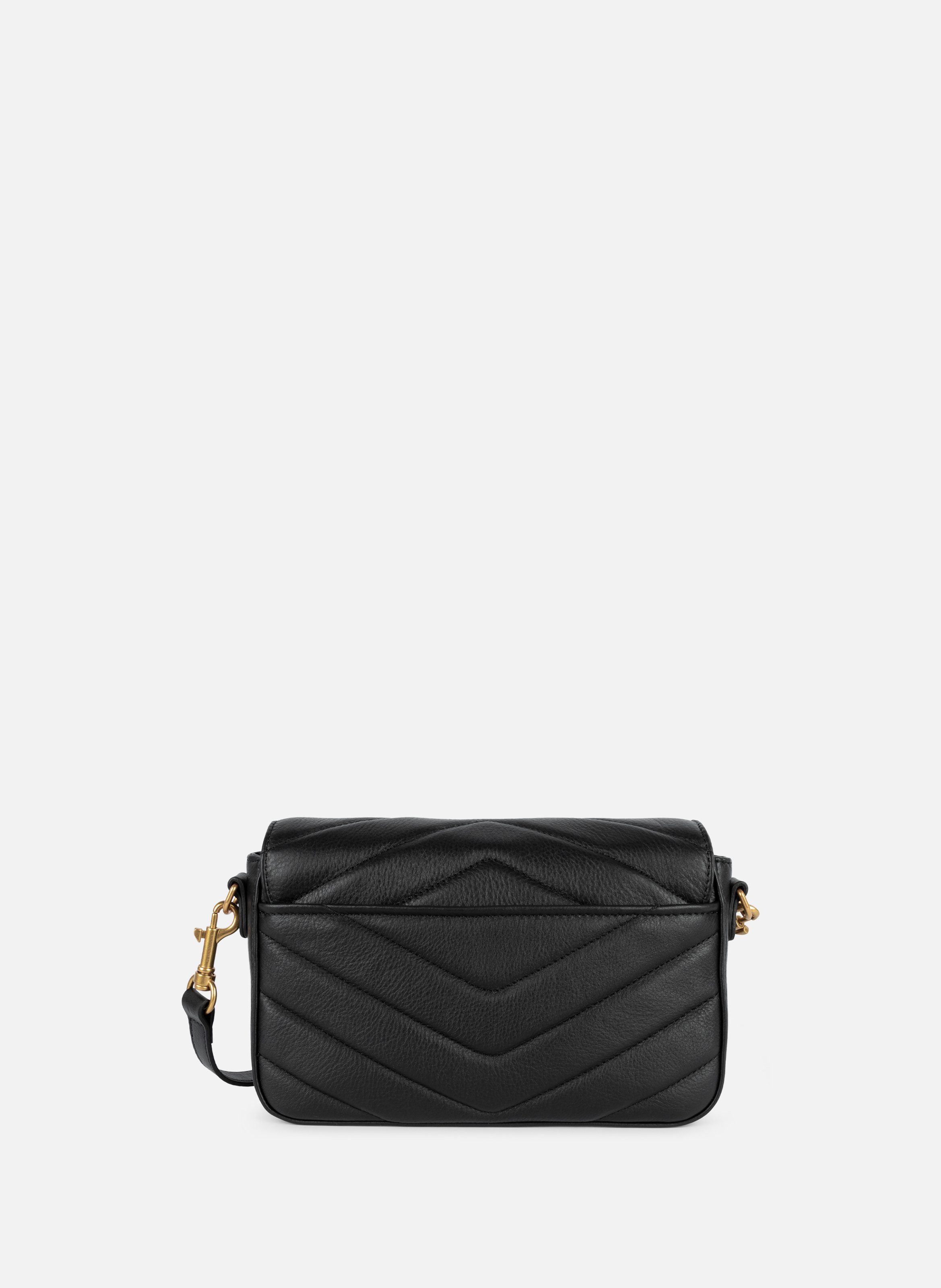 Crossbody bag - Soft Matelassé LANCASTER Black