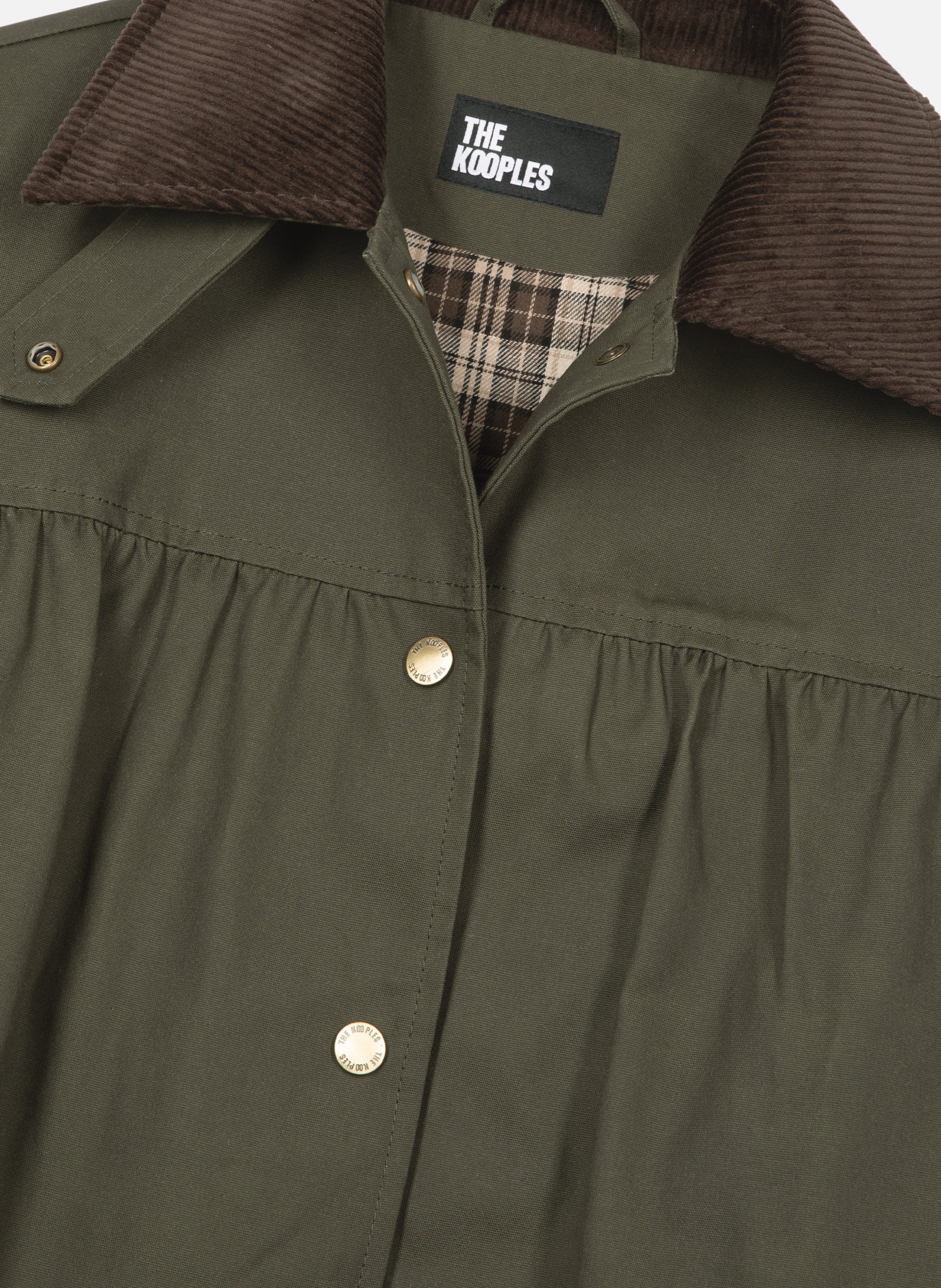 Blouson en coton THE KOOPLES Vert