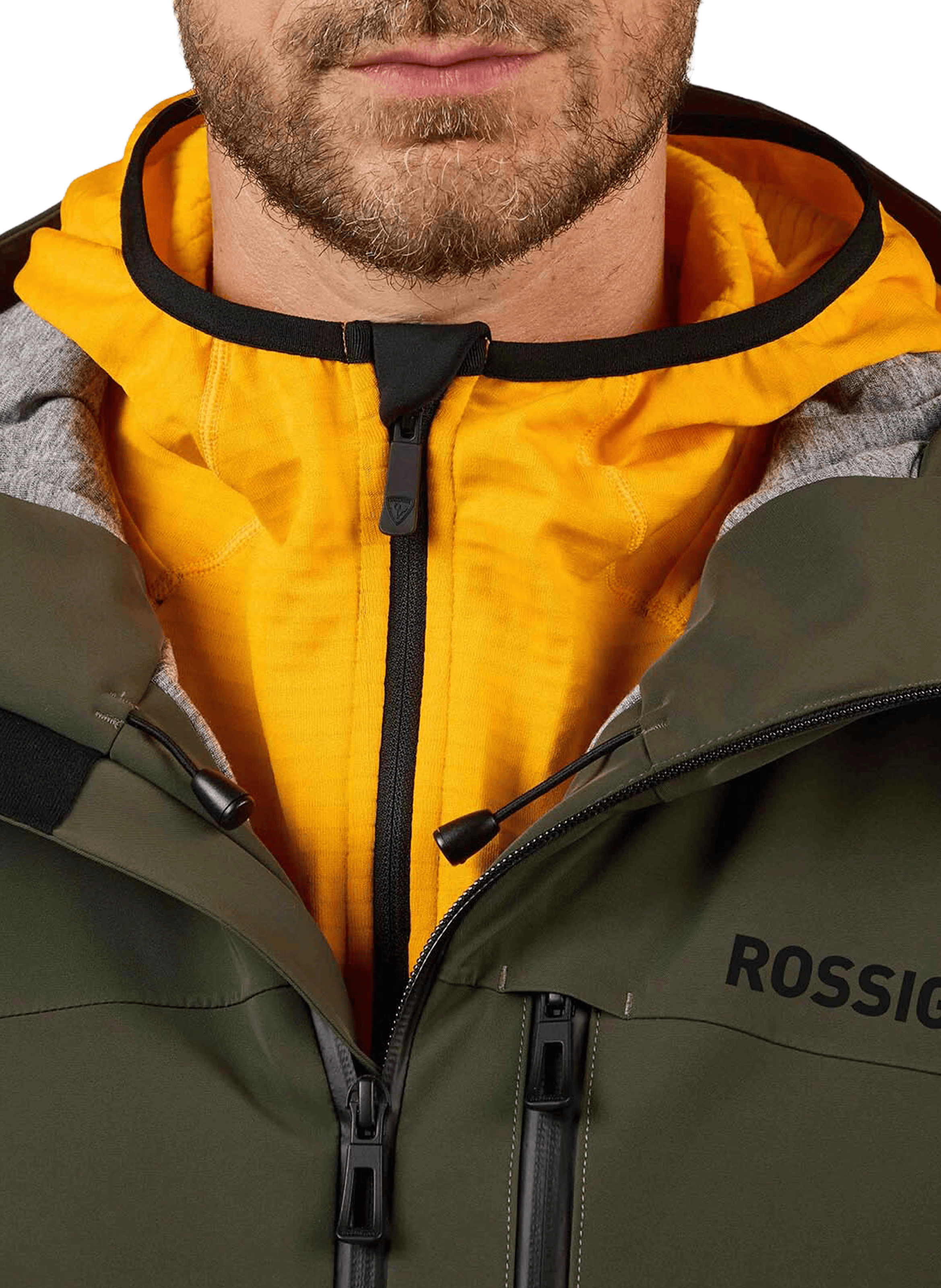Waterproof ski jacket ROSSIGNOL Khaki