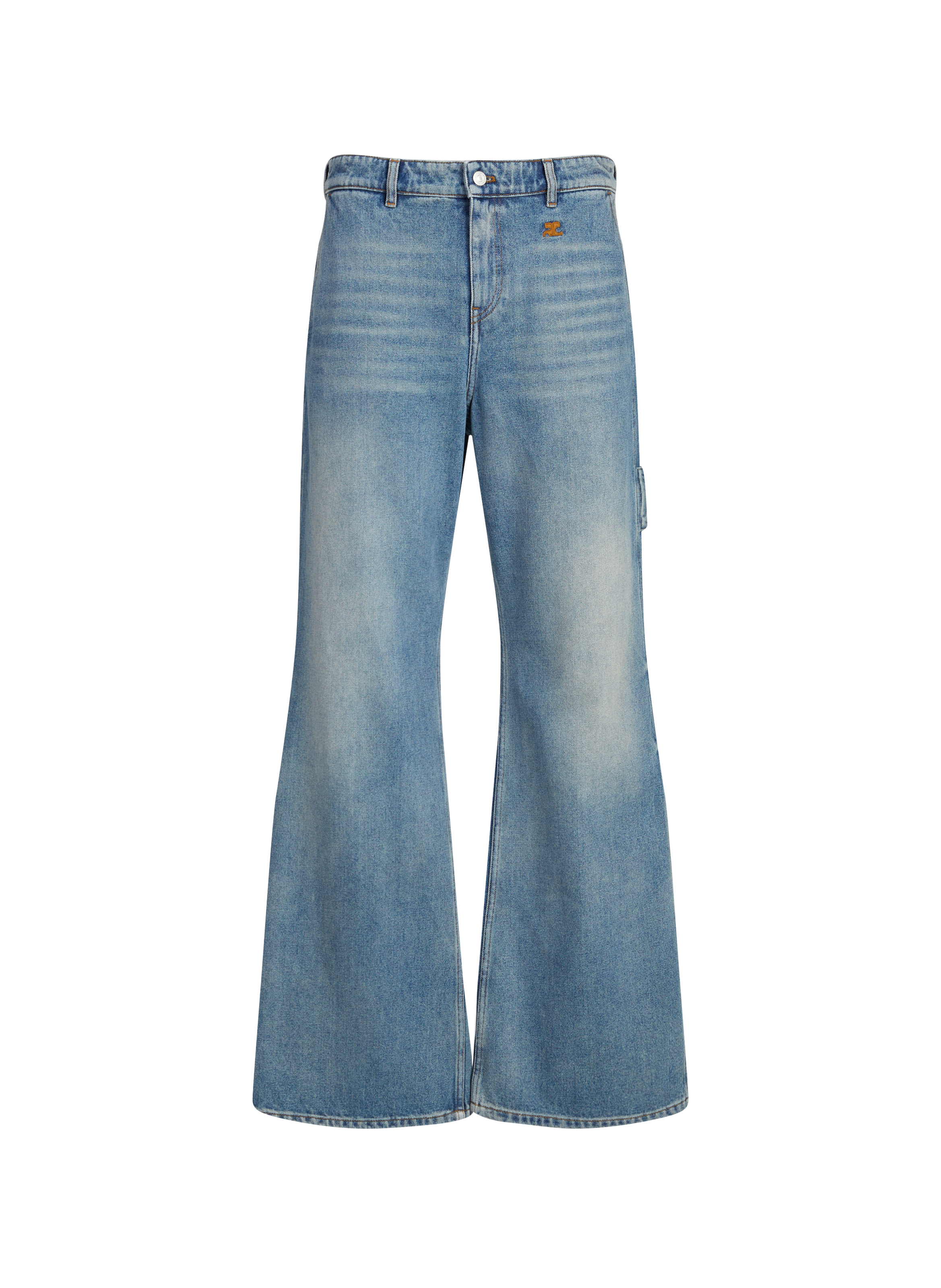 Jean baggy Hammer COURRÈGES Bleu