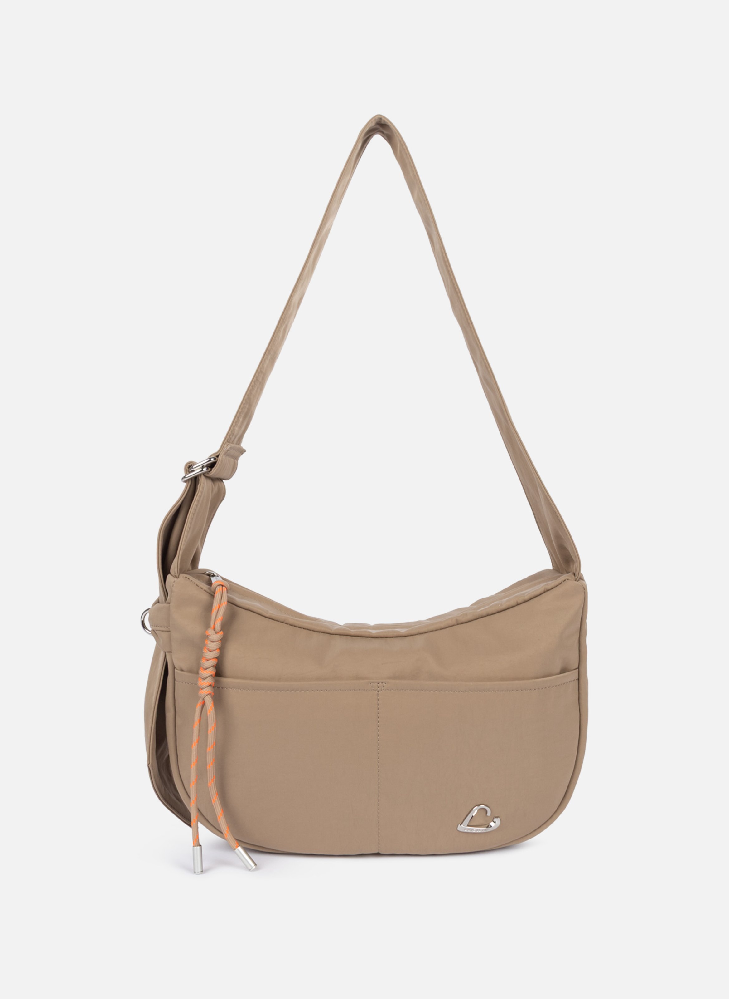 Sac besace - Basic Love LANCASTER Marron