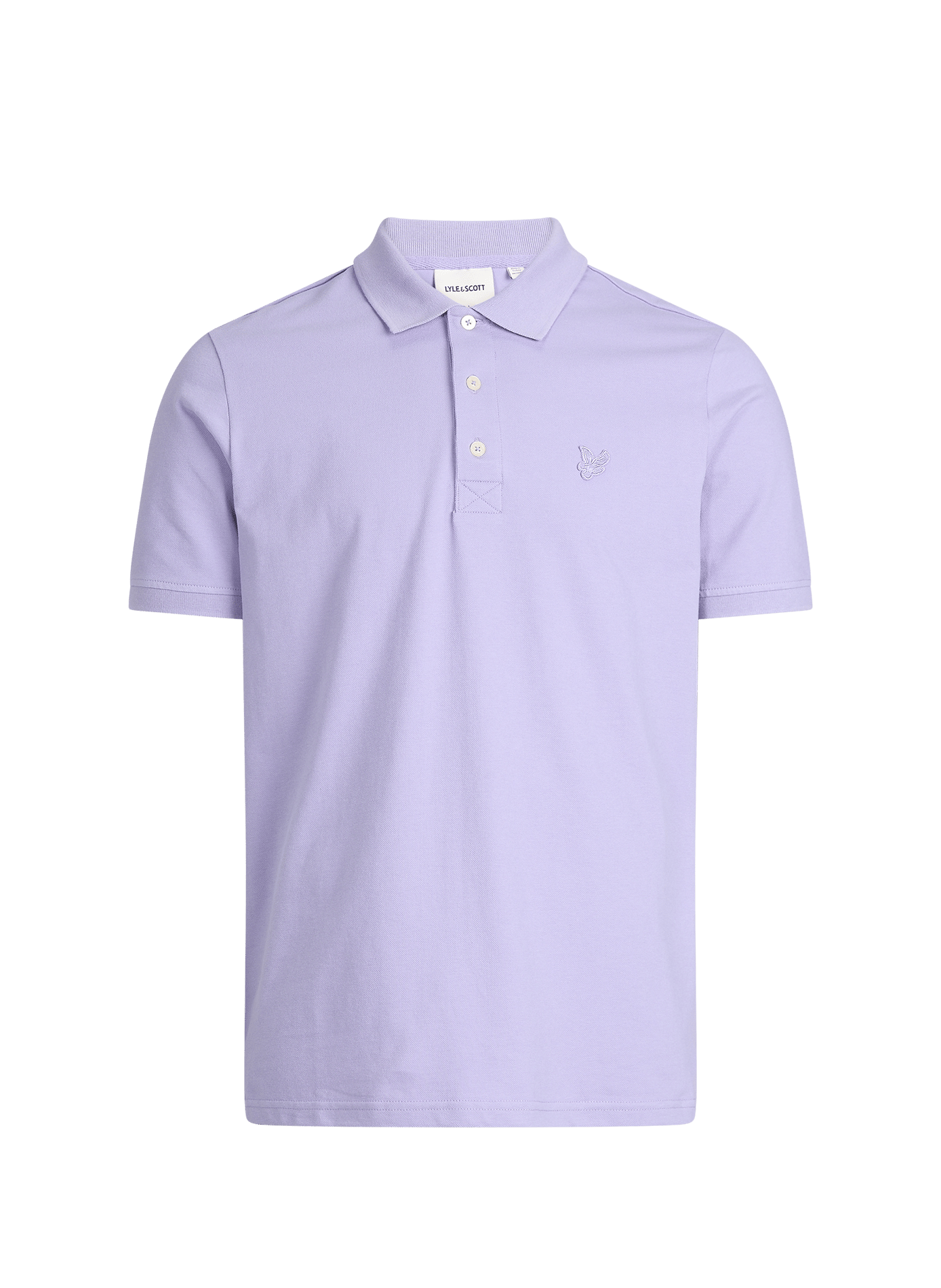 Polo à logo  LYLE & SCOTT Violet