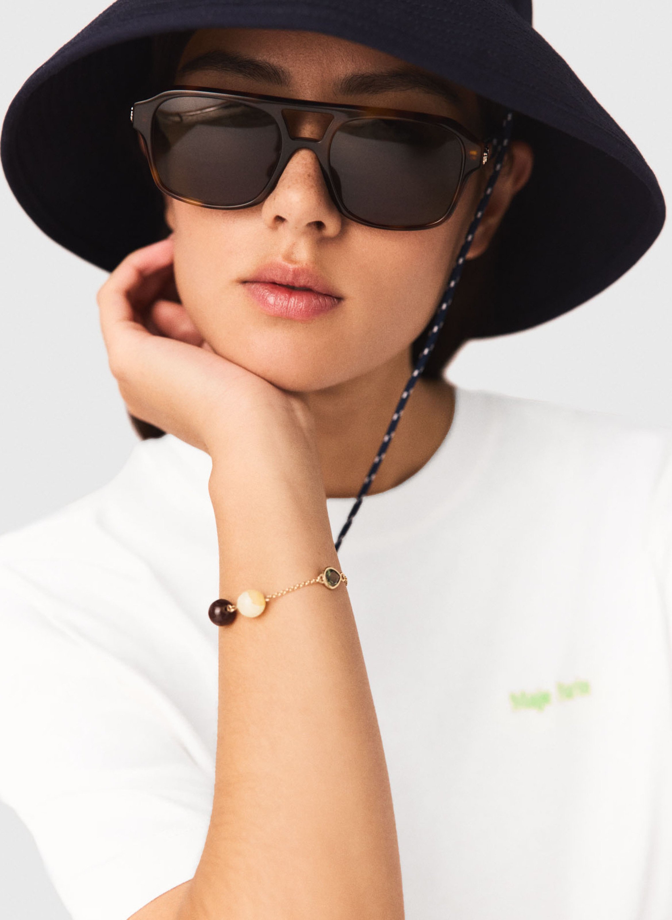 Bracelet en laiton MAJE Doré