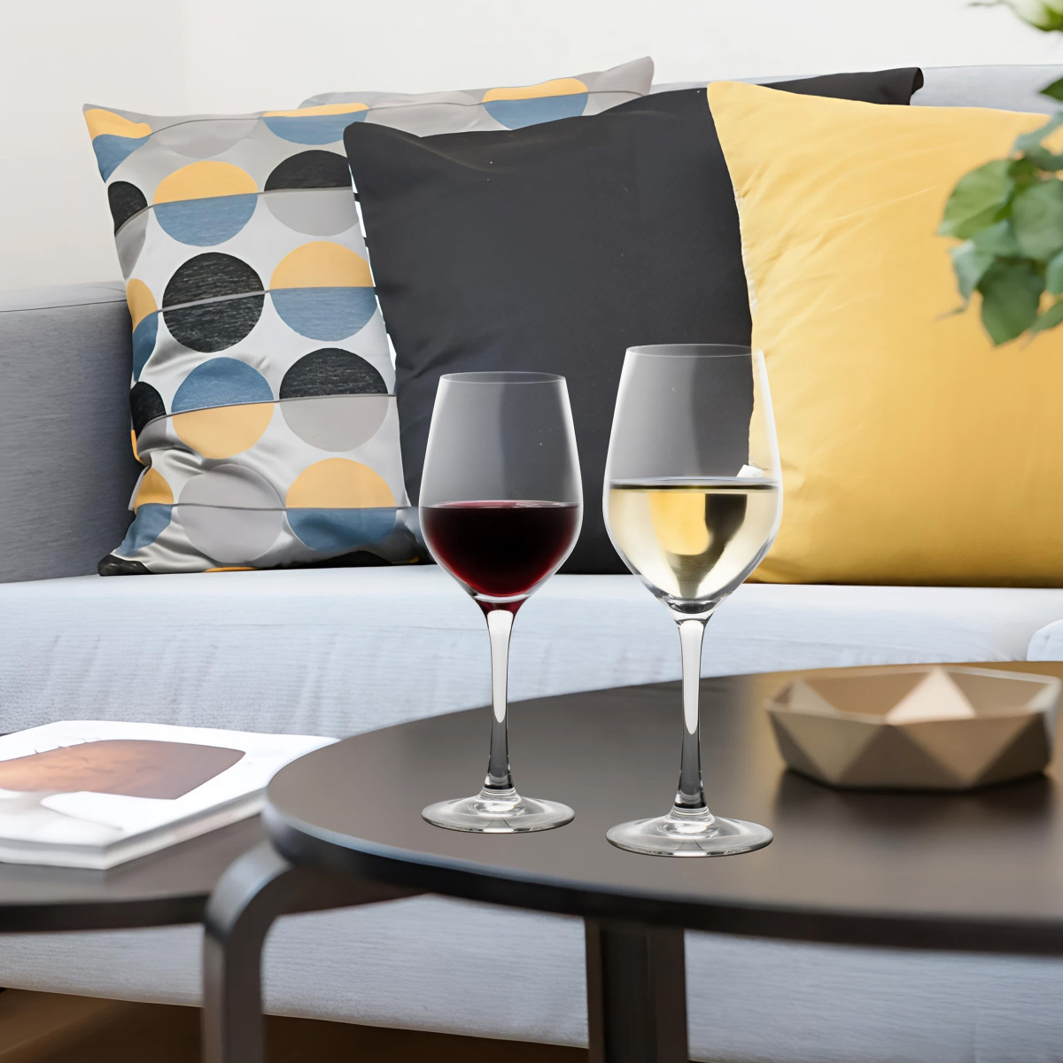 Sens - lot de 12 verres à pied 35cl COUZON Transparent