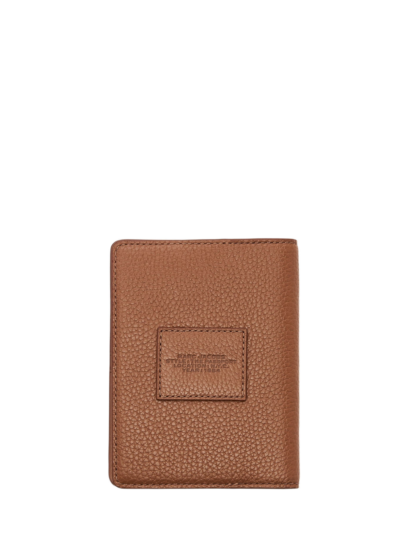 Passport holder The Passport Case in leather MARC JACOBS Brown