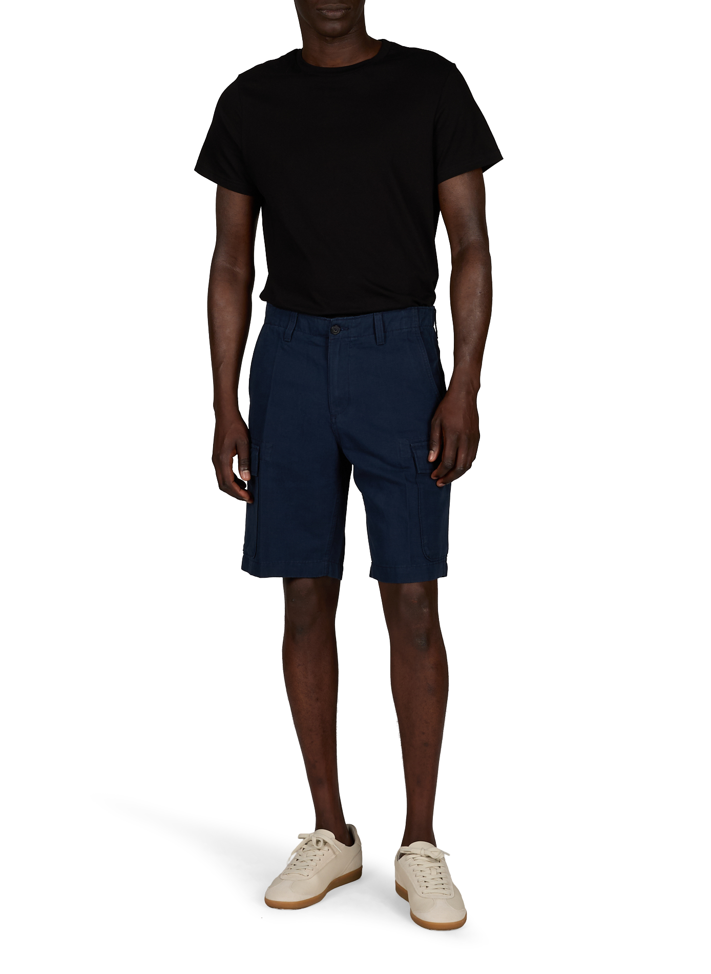 Rechte bermuda met effen zakken TIMBERLAND Blauw